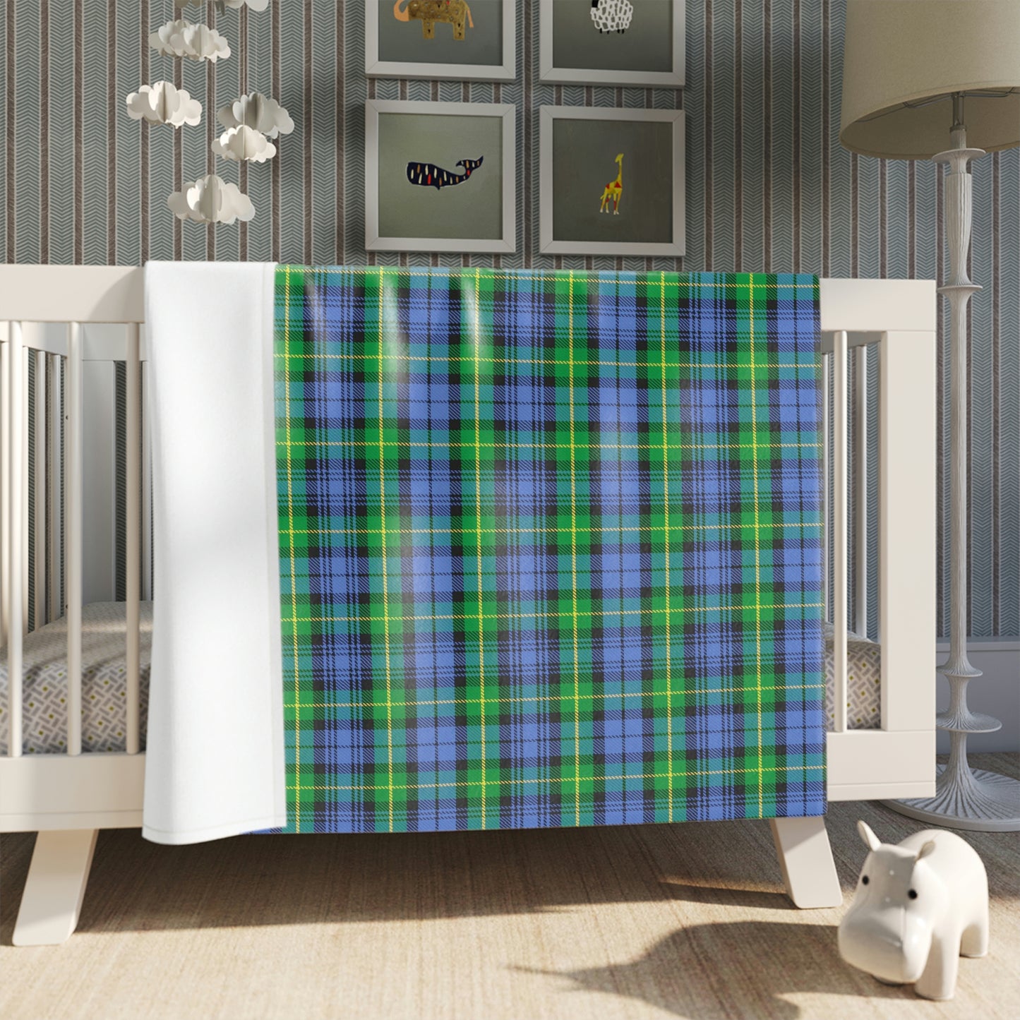 Clan Gordon Tartan Throw Blanket