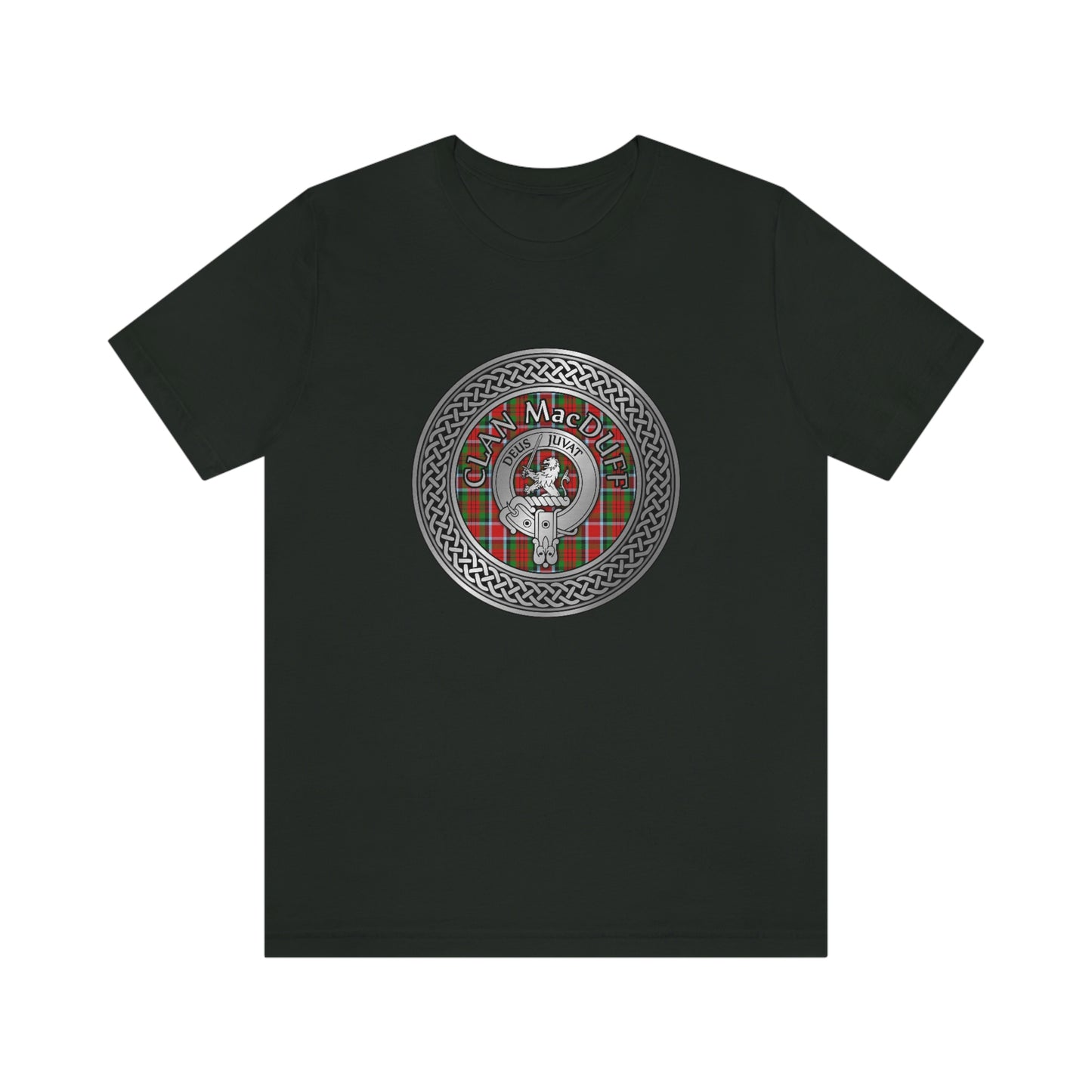 Clan MacDuff Crest & Tartan Knot T-Shirt