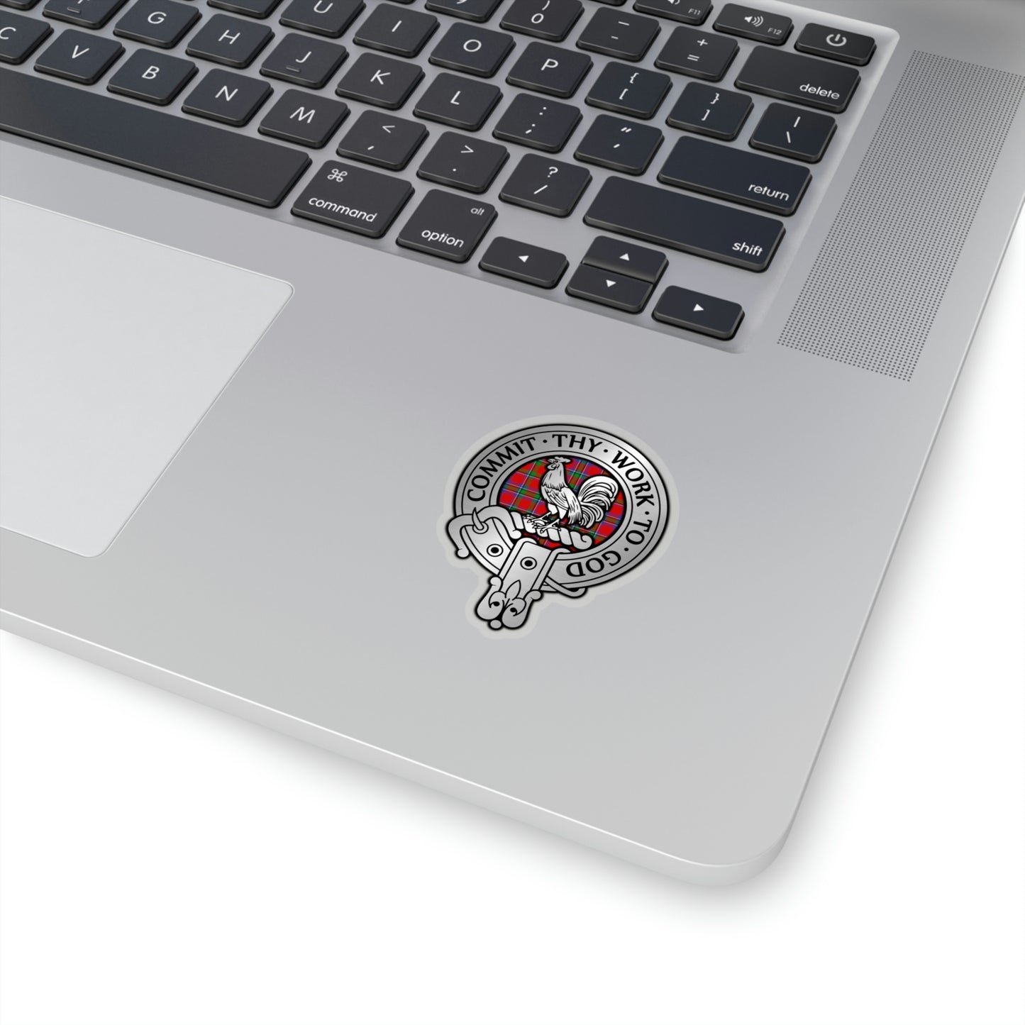 Clan Sinclair Crest & Tartan Kiss-Cut Stickers