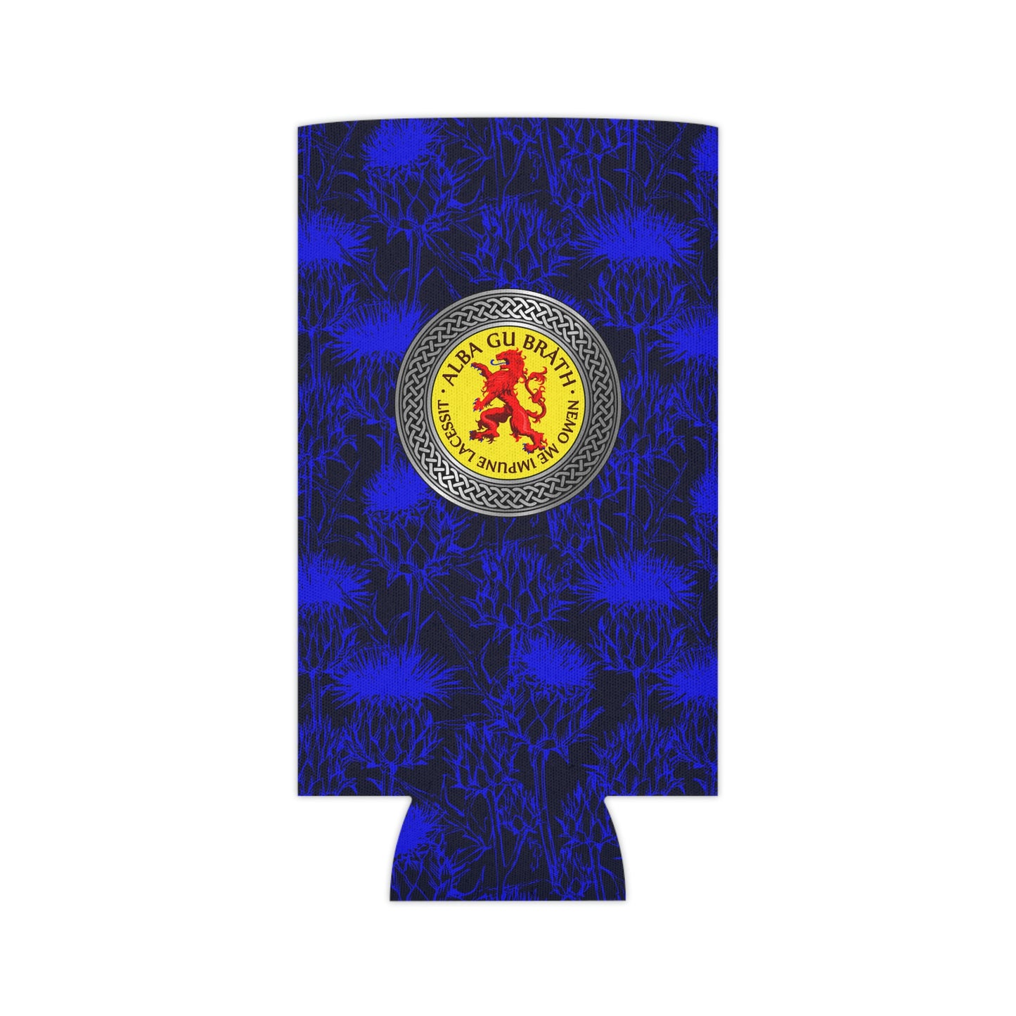 Clan MacLaren Crest & Tartan Celtic Knot Can Cooler