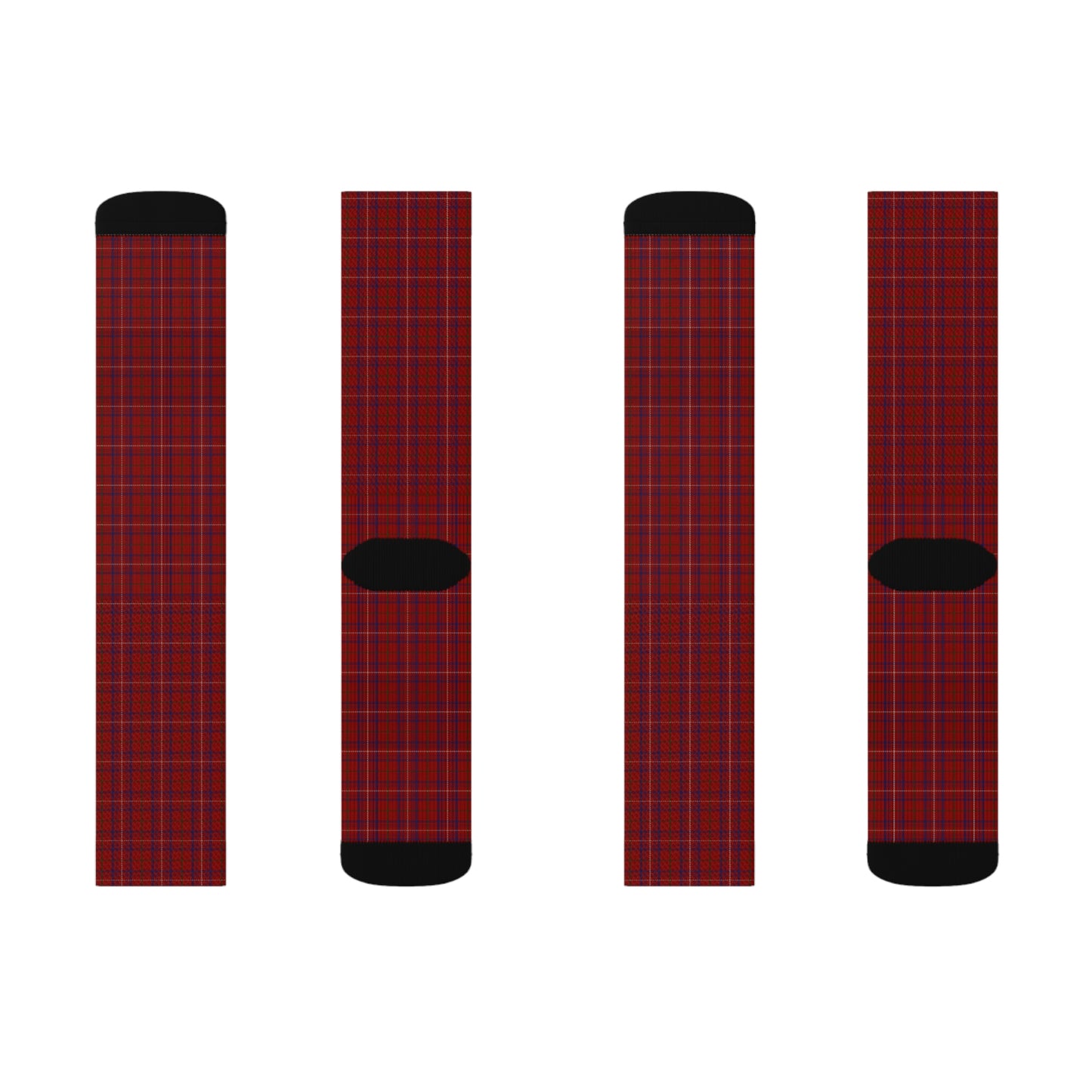 Clan Rose Tartan Socks