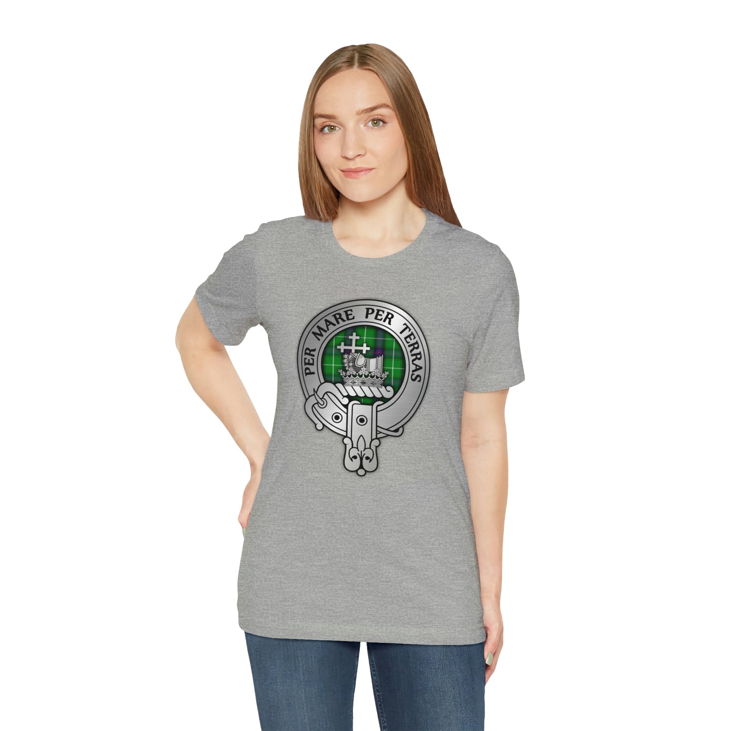 Clan MacDonald Crest & Tartan | Unisex T-Shirt