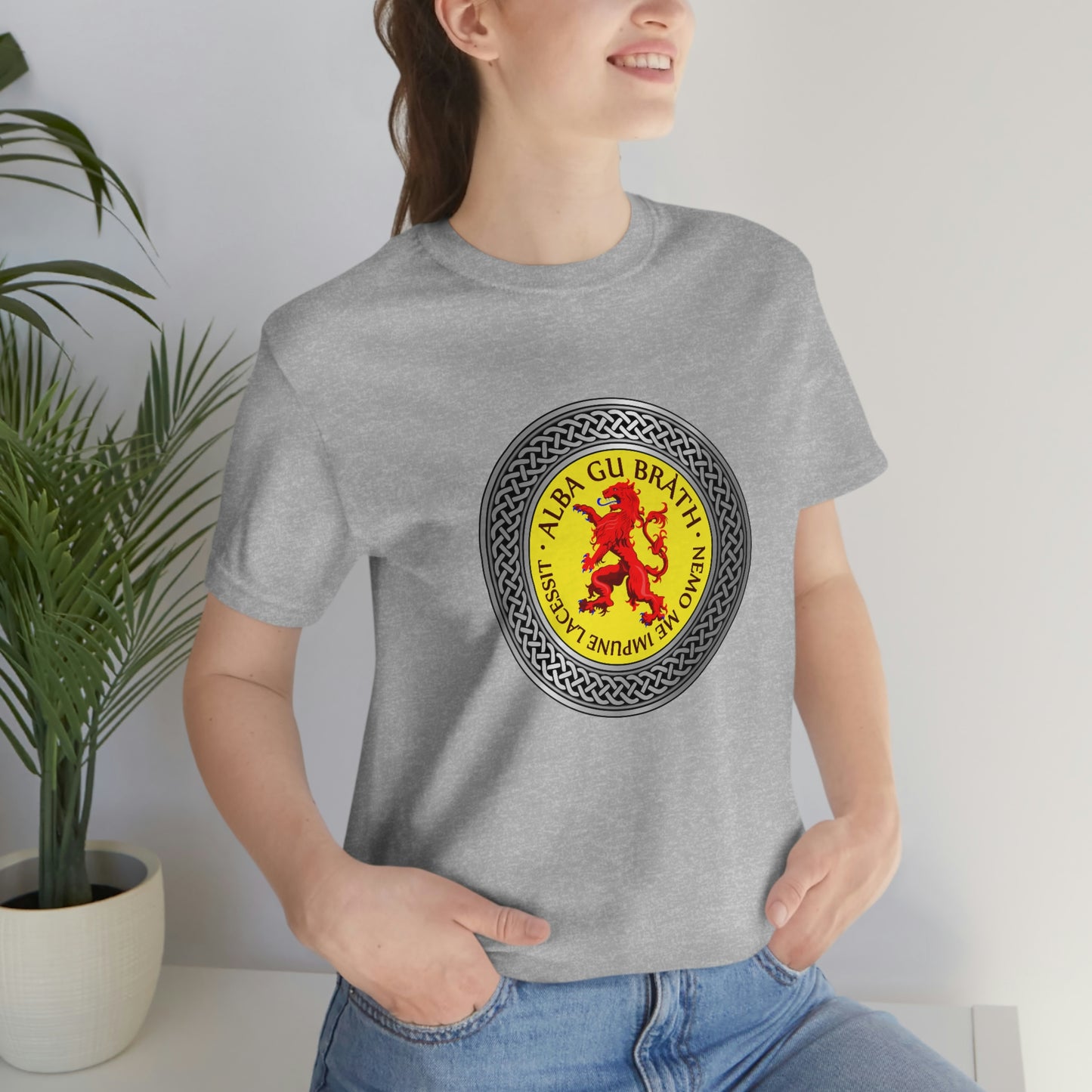 Alba Gu Brath Lion Rampant & Knot T-Shirt