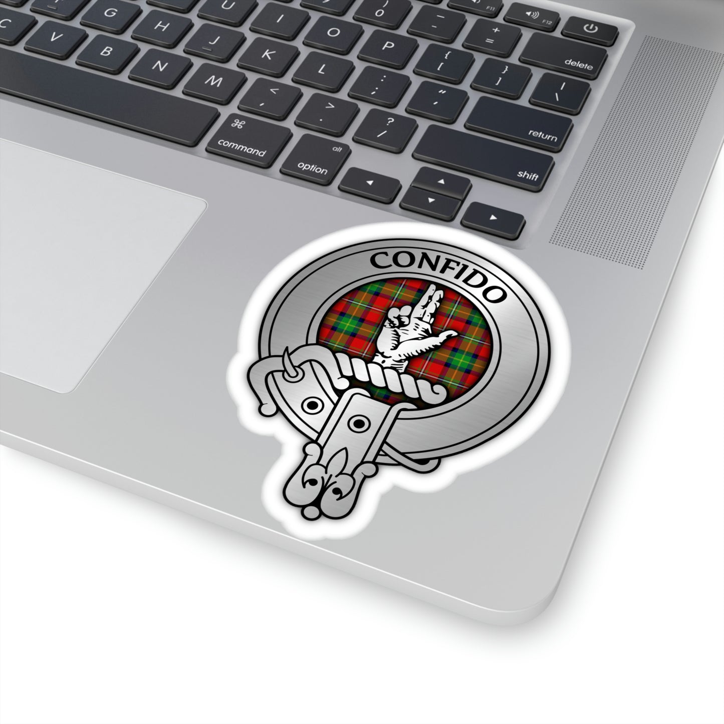 Clan Boyd Crest & Tartan Kiss-Cut Stickers