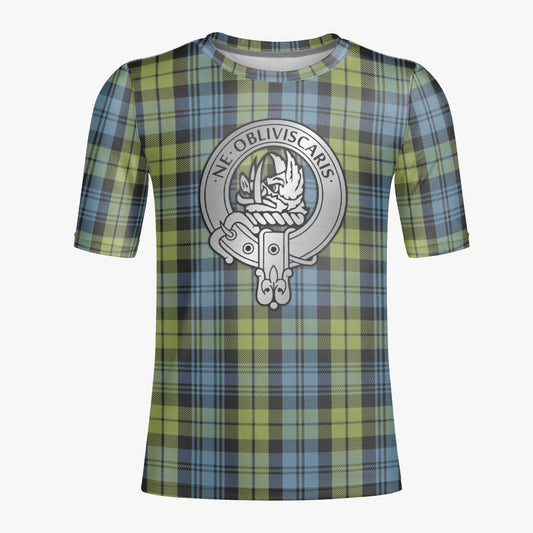 Clan Campbell Crest & Tartan AOP Men T-shirt