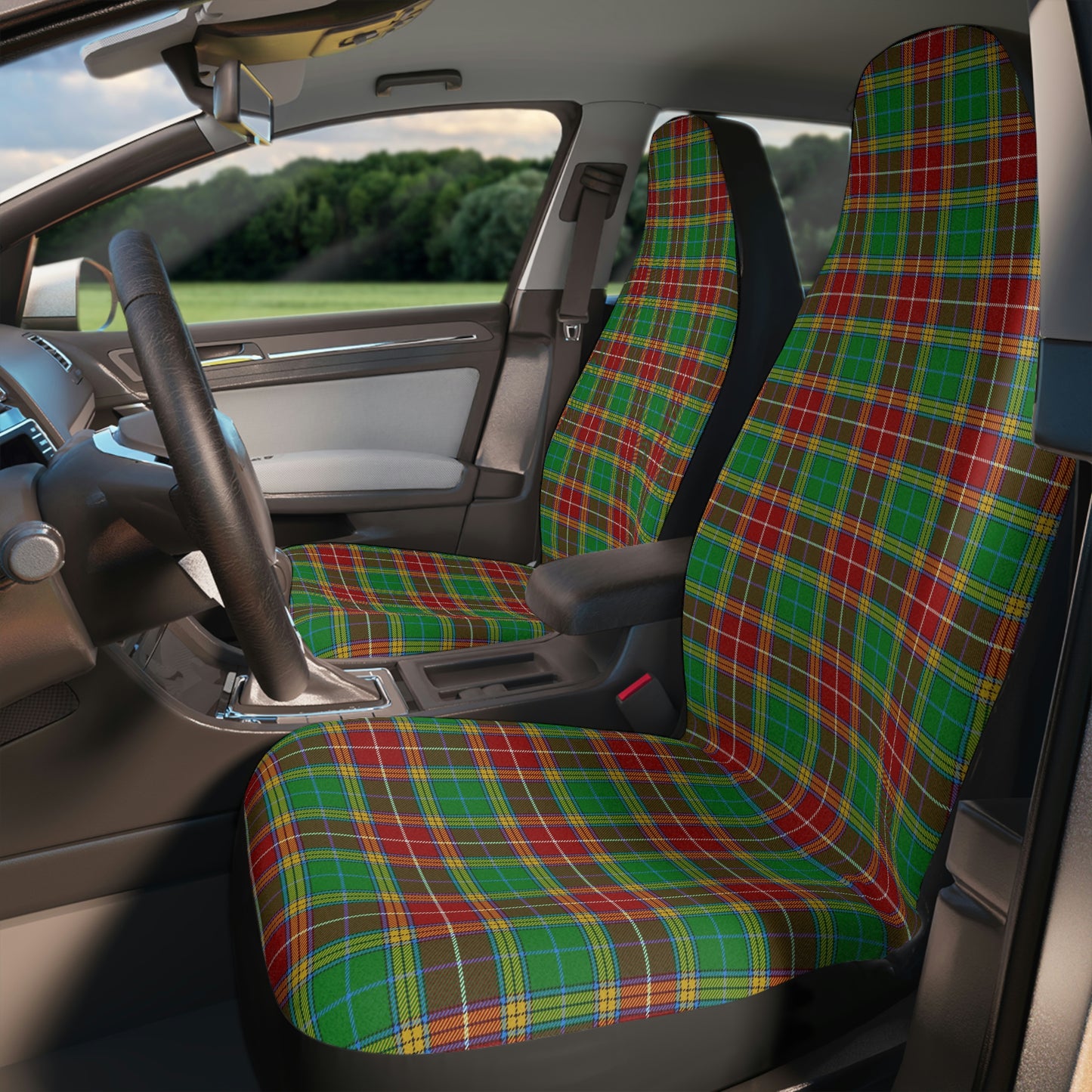 Clan Baxter Tartan Car Seat Covers