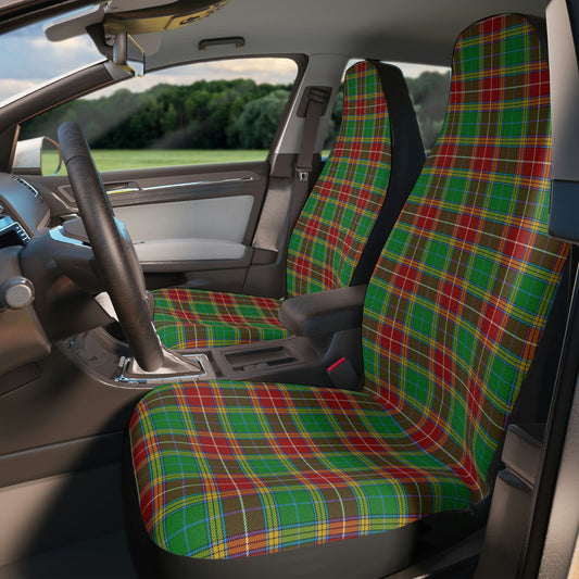 Clan Baxter Tartan Car Seat Covers