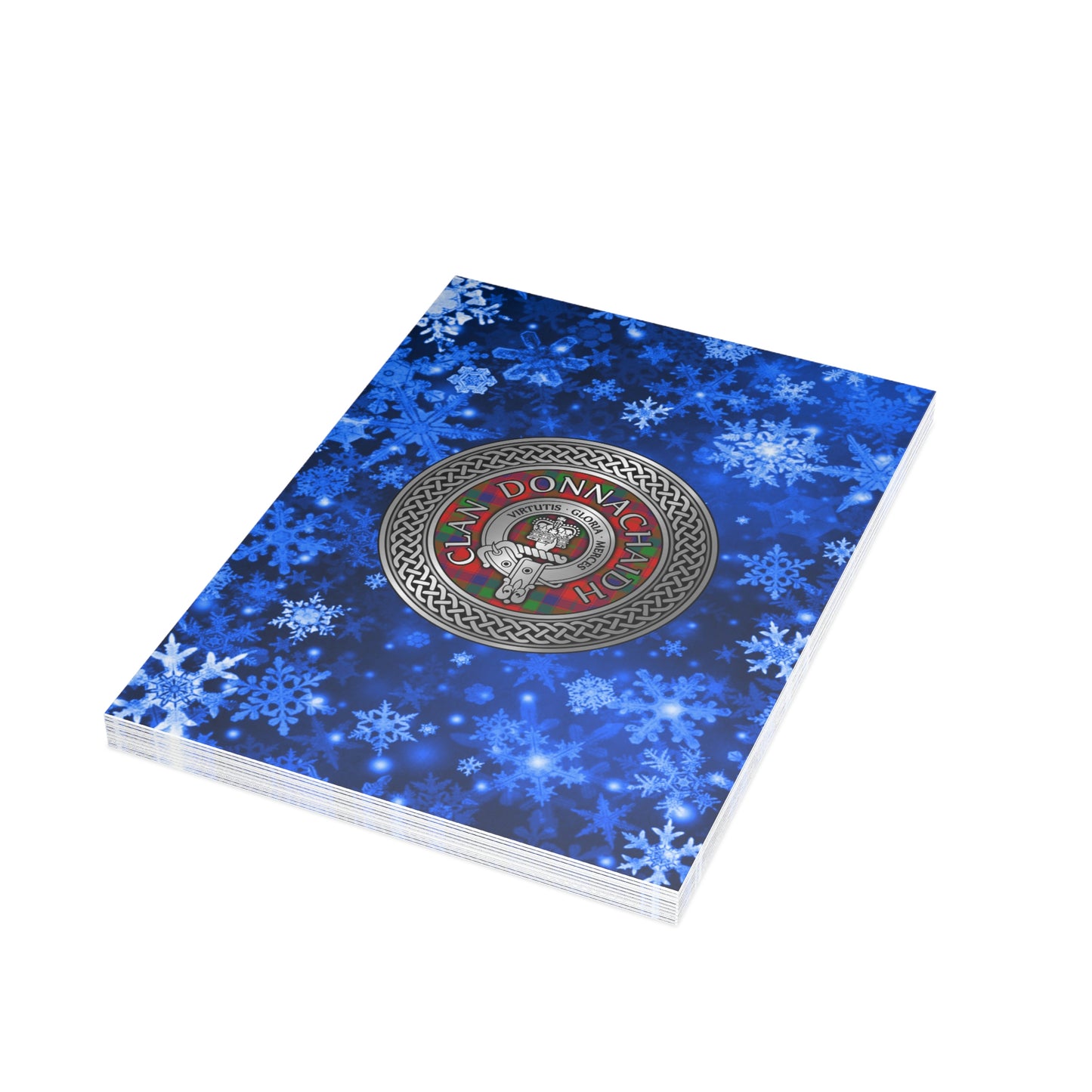 Clan Donnachaidh Crest & Tartan Greeting Cards (1, 10, 30, and 50pcs)