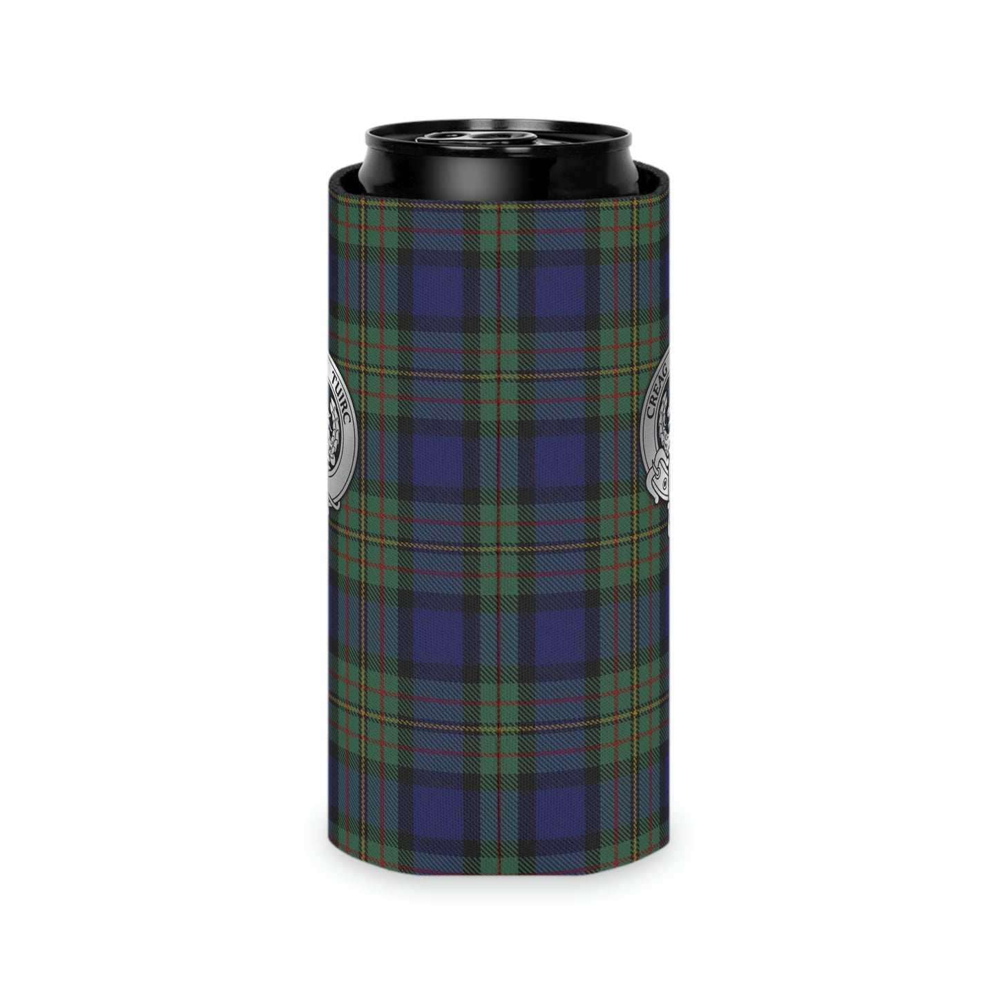 Clan MacLaren Crest & Tartan Can Cooler