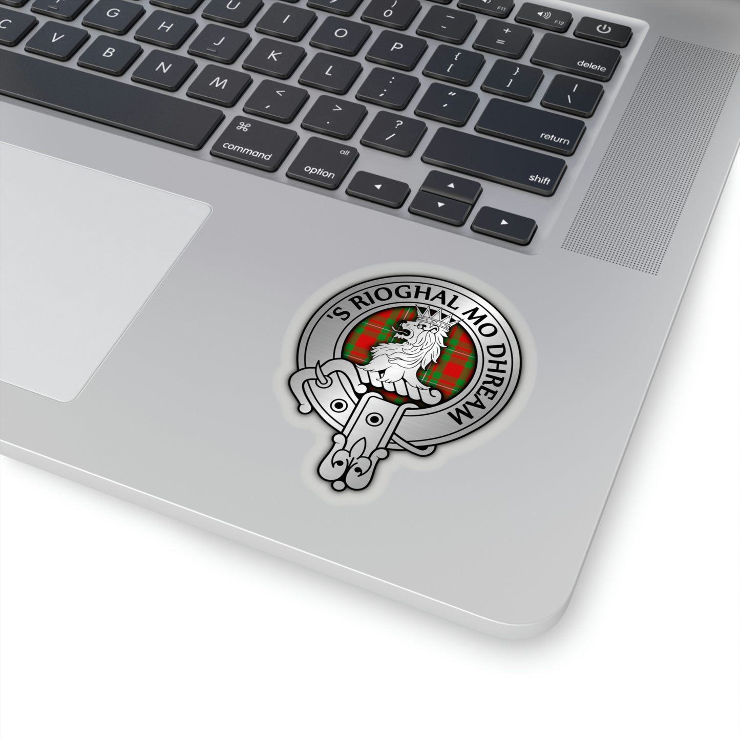 Clan Macgregor Crest & Tartan Kiss-Cut Stickers