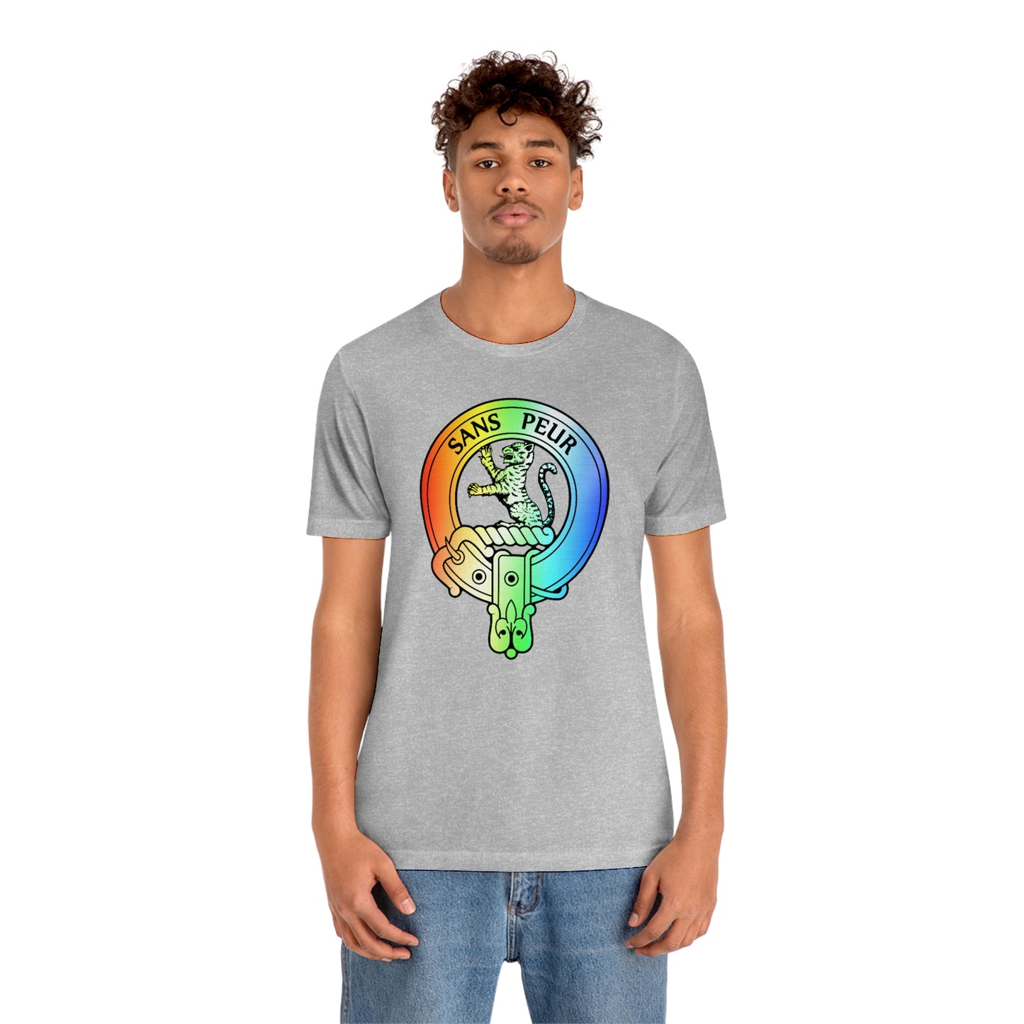 Clan Sutherland Rainbow Crest T-Shirt