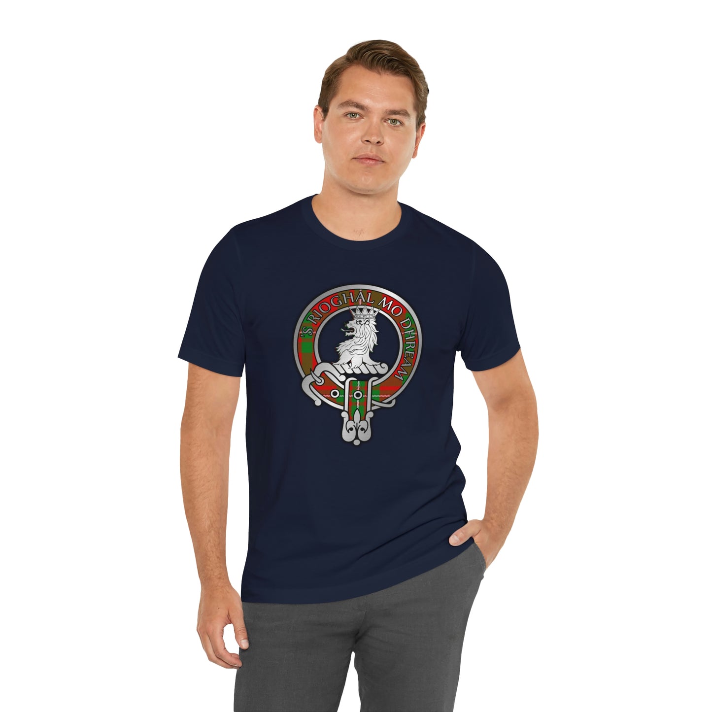 Clan MacGregor Crest & Tartan | Unisex T-Shirt