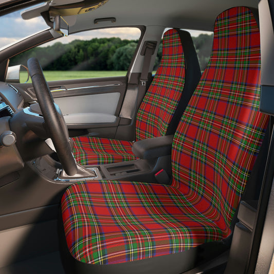 Clan Stewart Tartan Car Seat Covers