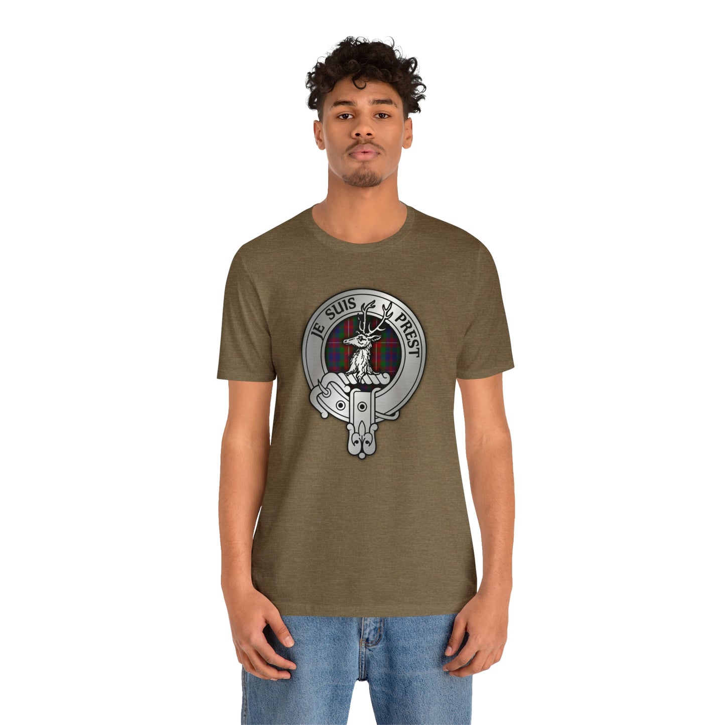 Clan Fraser of Lovat Crest & Tartan | Unisex T-Shirt