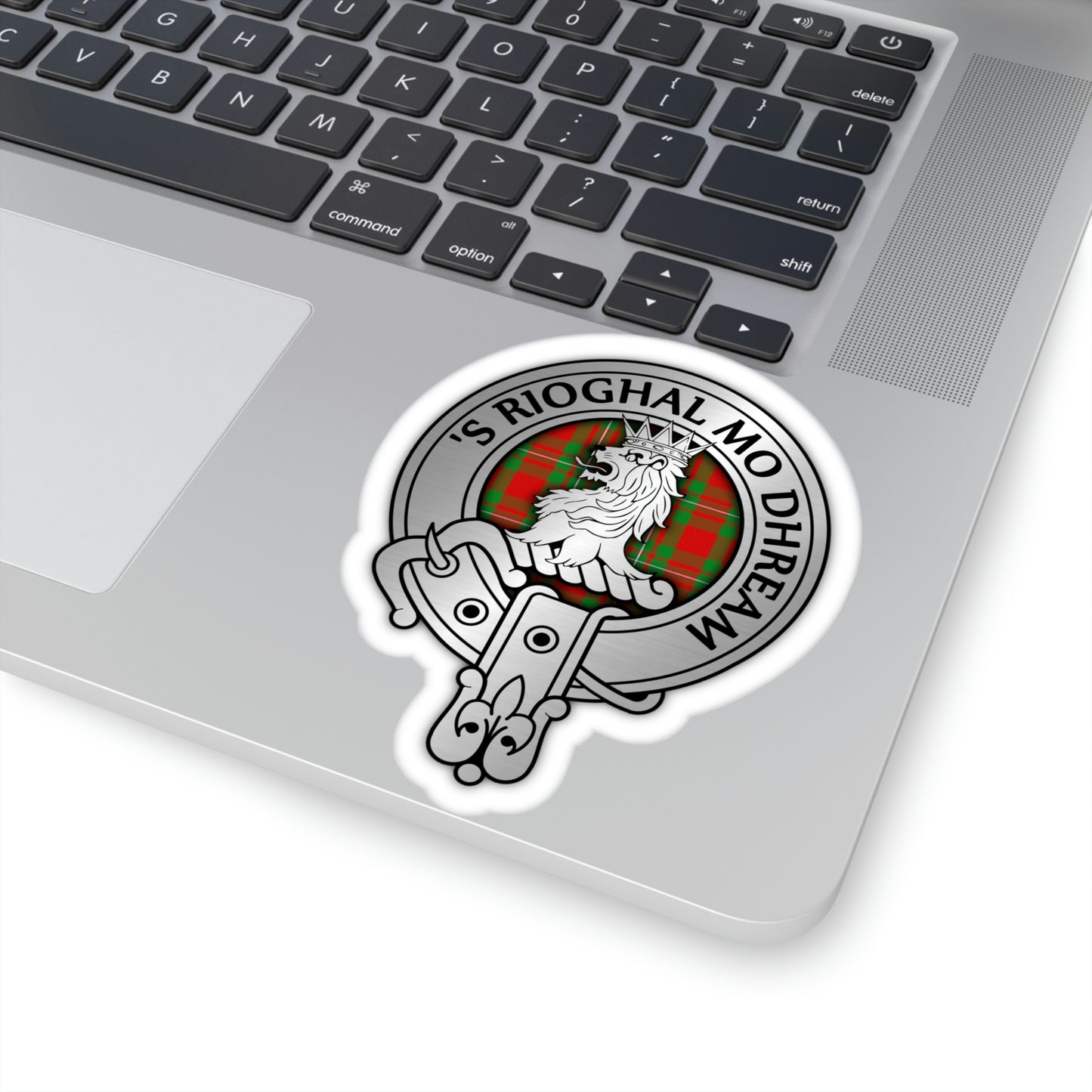 Clan Macgregor Crest & Tartan Kiss-Cut Stickers