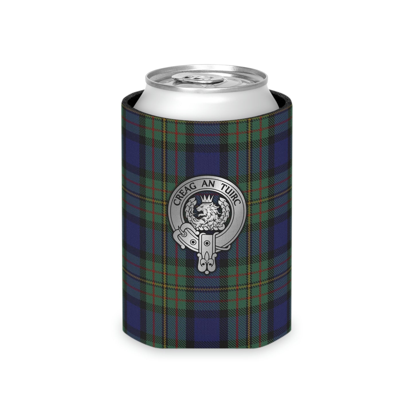 Clan MacLaren Crest & Tartan Can Cooler