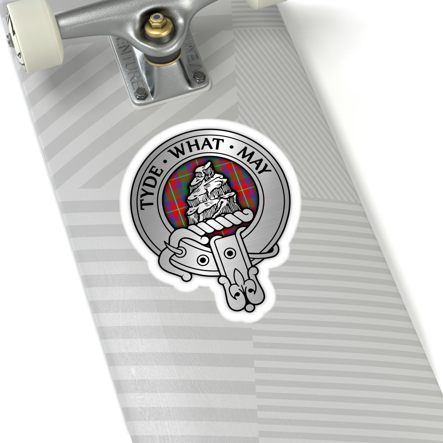 Clan Haig Crest & Tartan Kiss-Cut Stickers