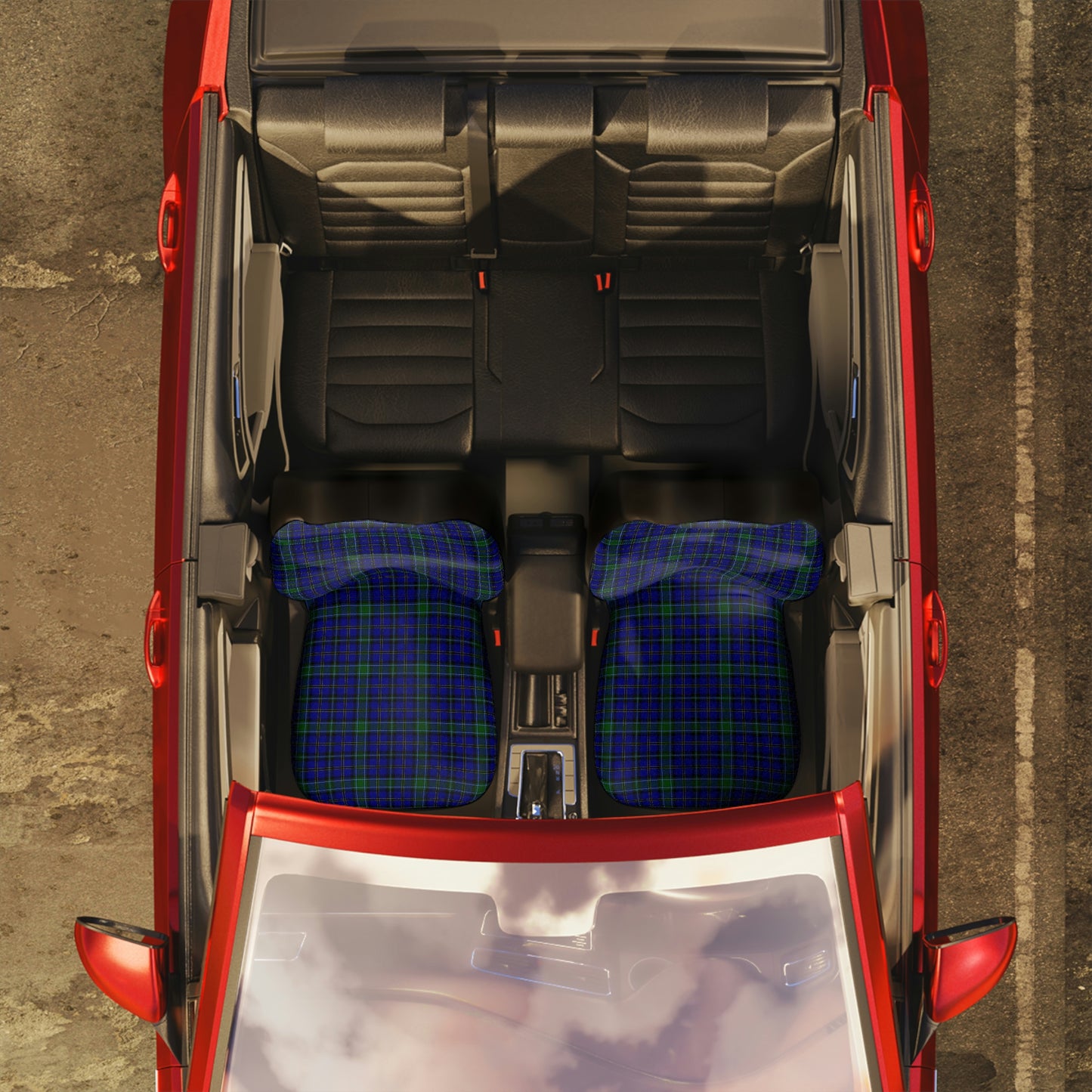 Clan Weir Tartan Car Seat Covers
