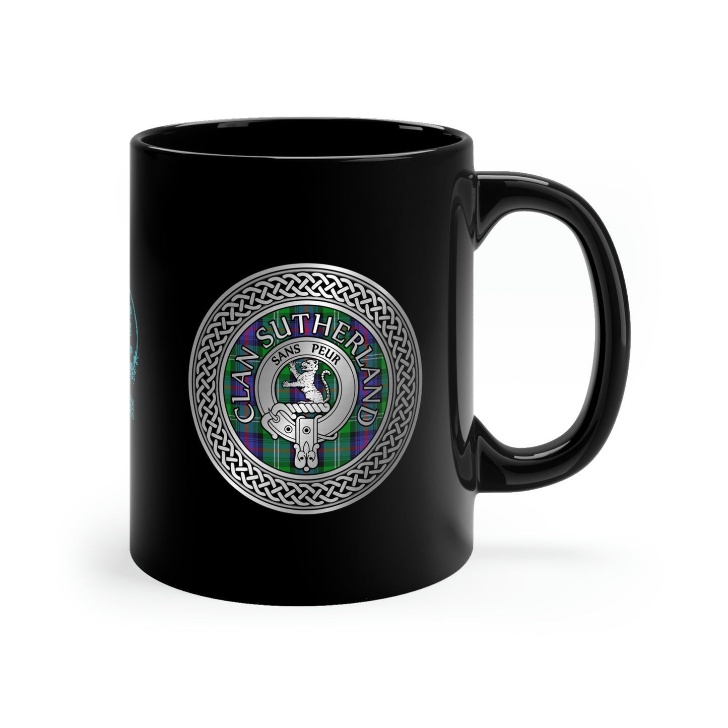 Demo - Logo / Clan Sutherland Crest 11oz Black Mug