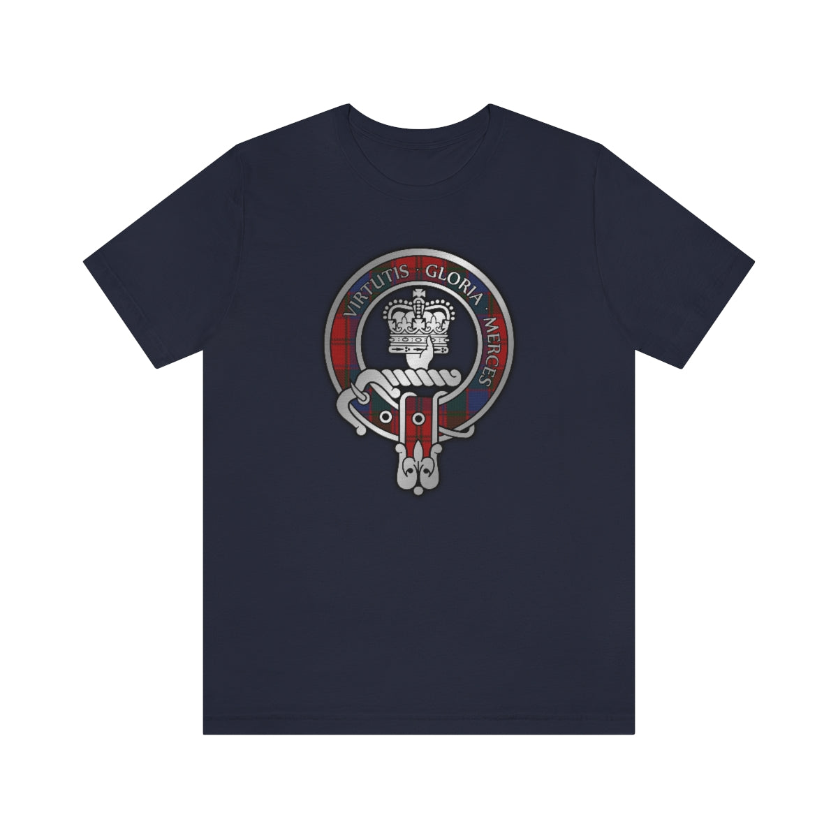 Clan Donnachaidh (Robertson) Tartan Crest T-Shirt