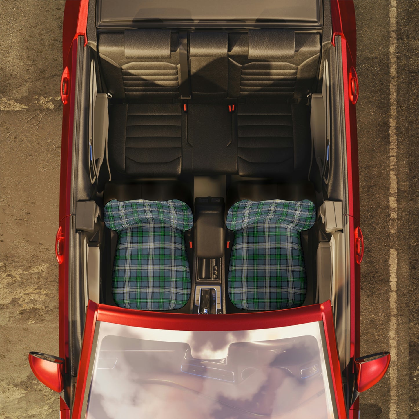 Clan MacDowall Tartan Car Seat Covers