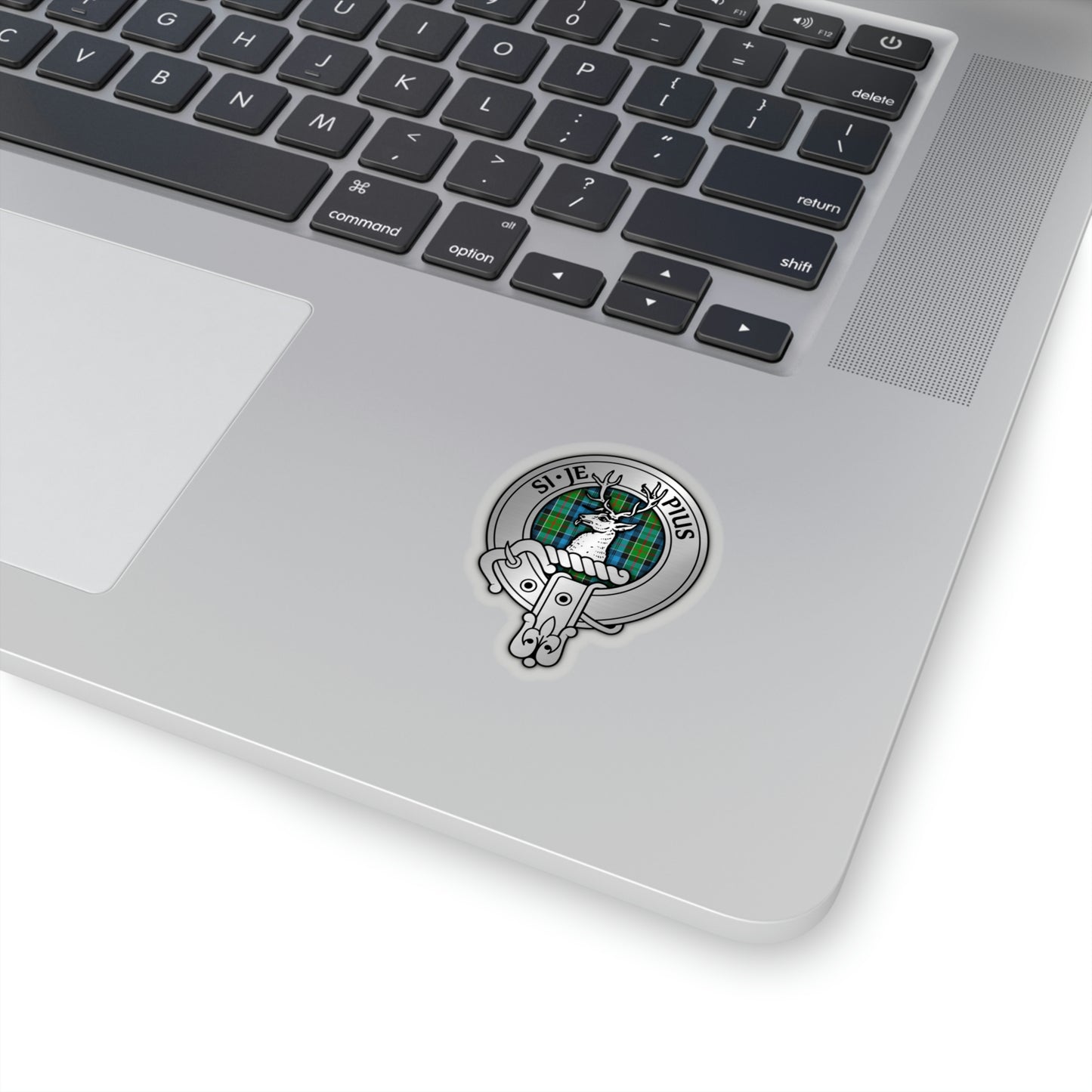 Clan Colquhoun Crest & Tartan Kiss-Cut Stickers