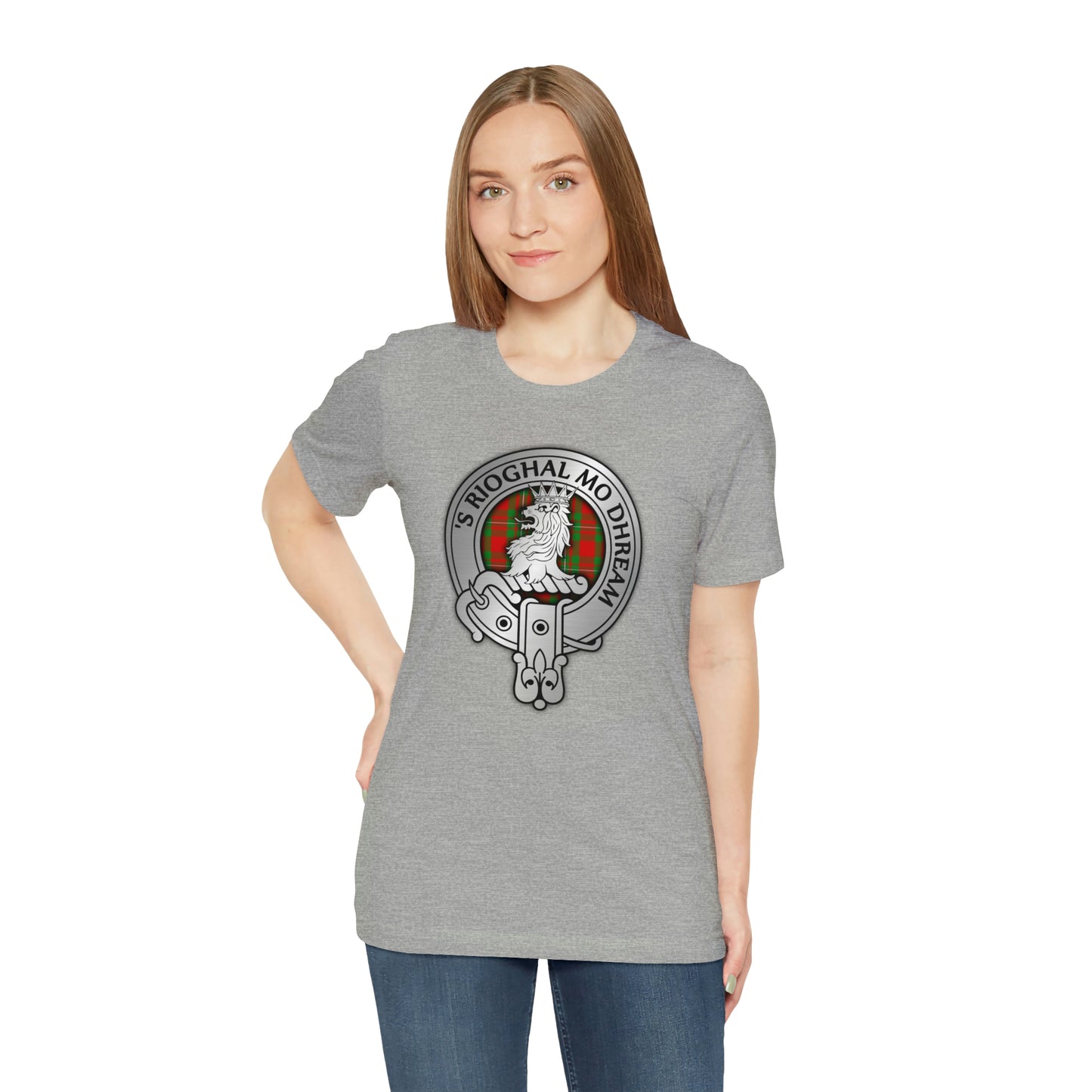 Clan MacGregor Crest & Tartan | Unisex T-Shirt