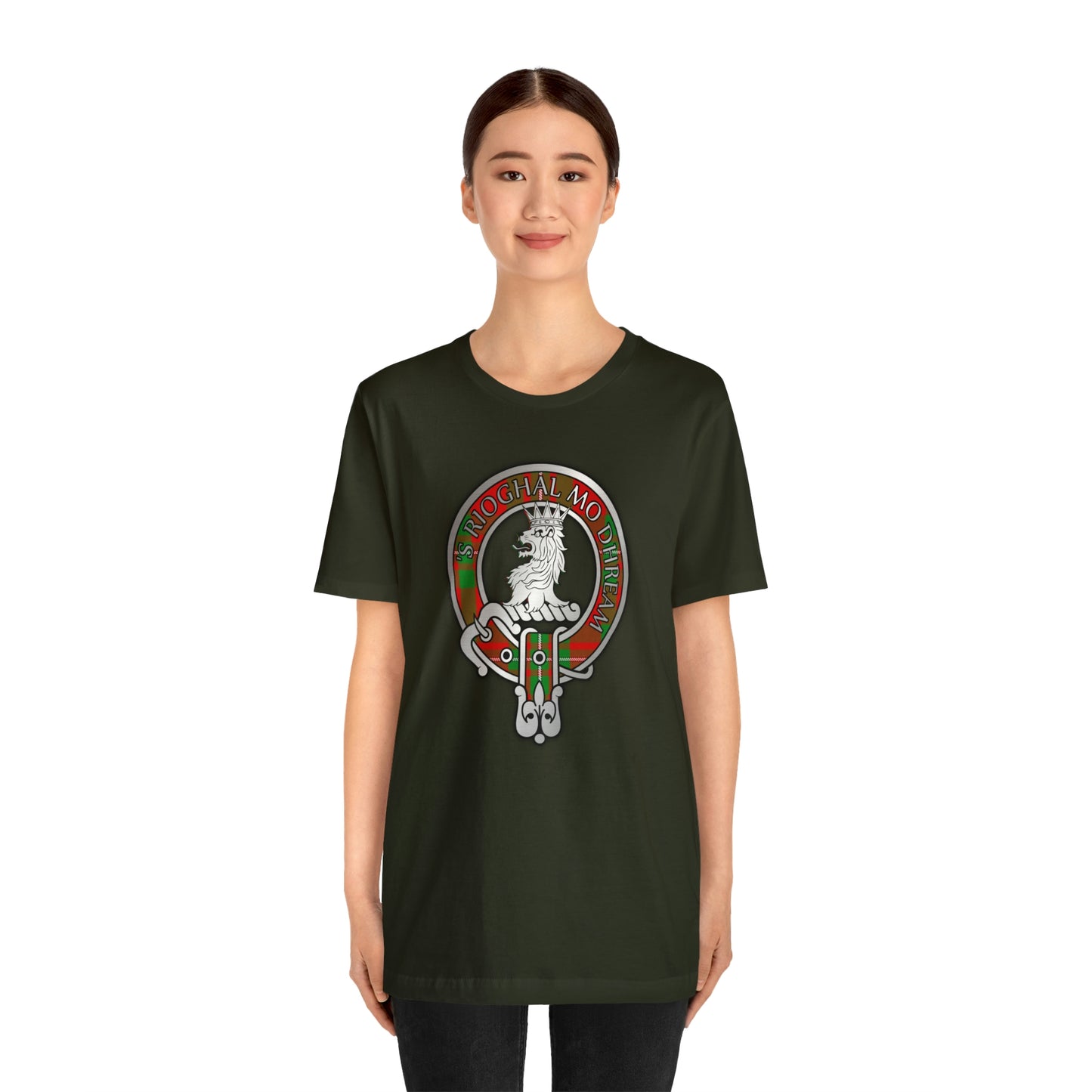 Clan MacGregor Crest & Tartan | Unisex T-Shirt