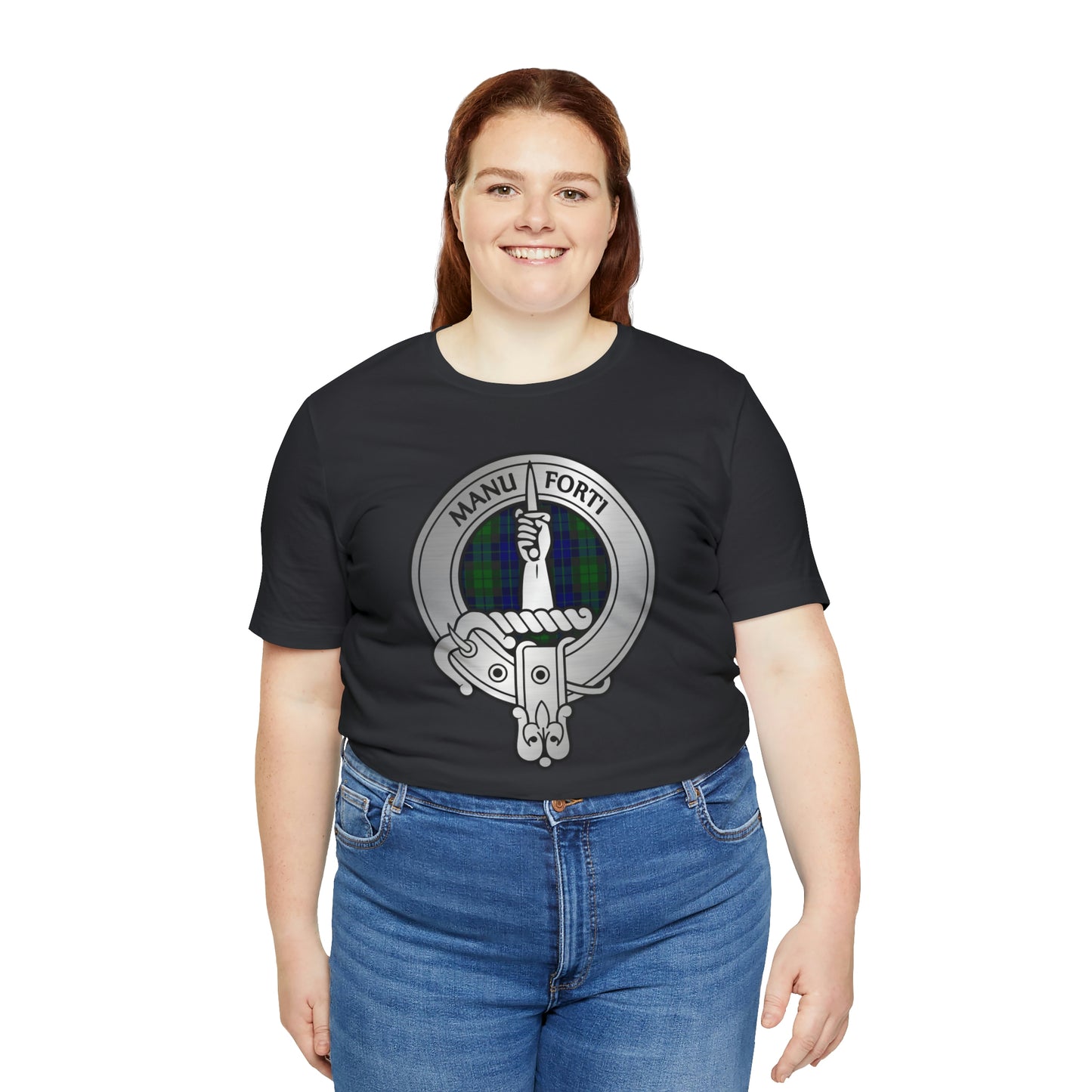 Clan McKay Crest & Tartan | Unisex T-Shirt