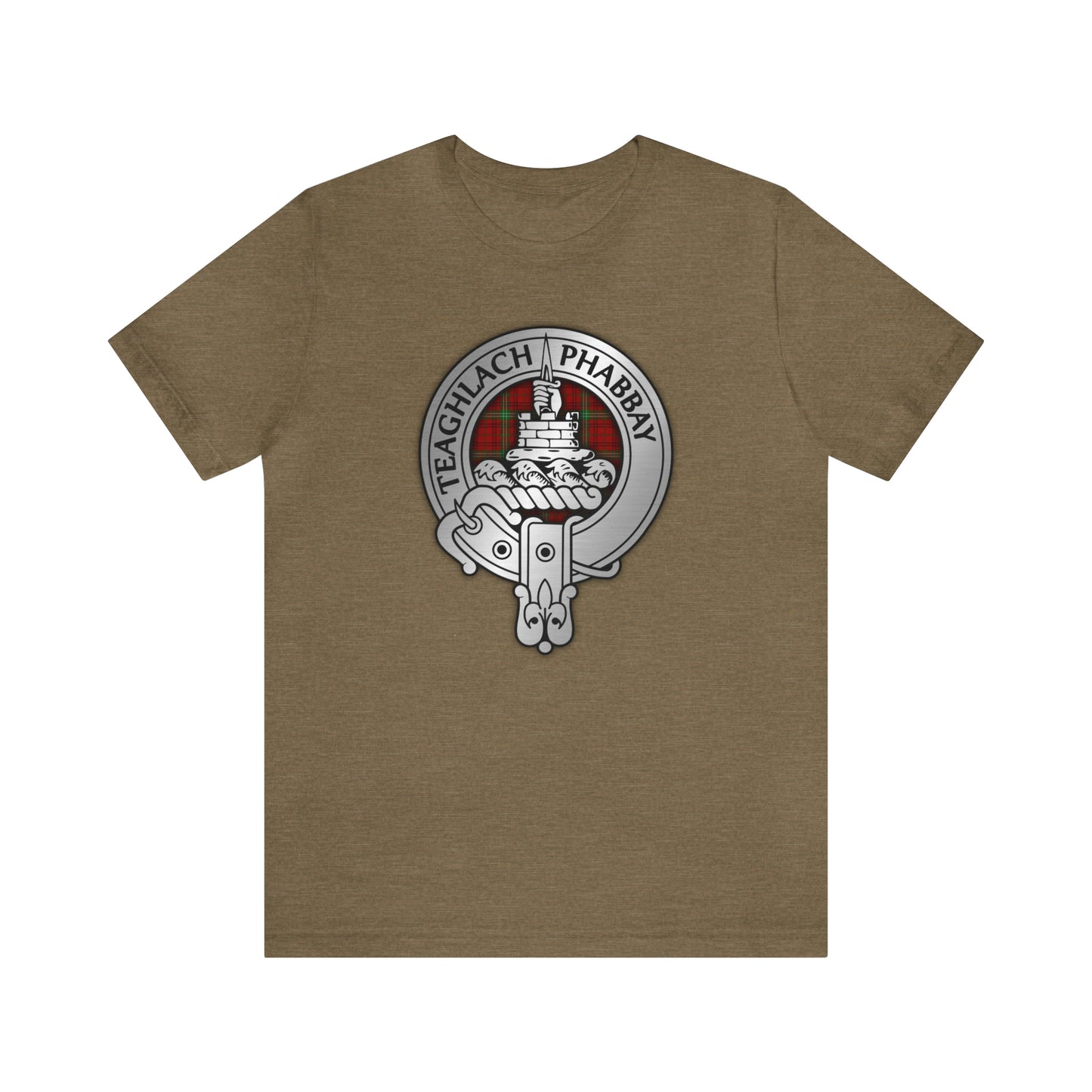 Clan Morrison Crest & Tartan | Unisex T-Shirt