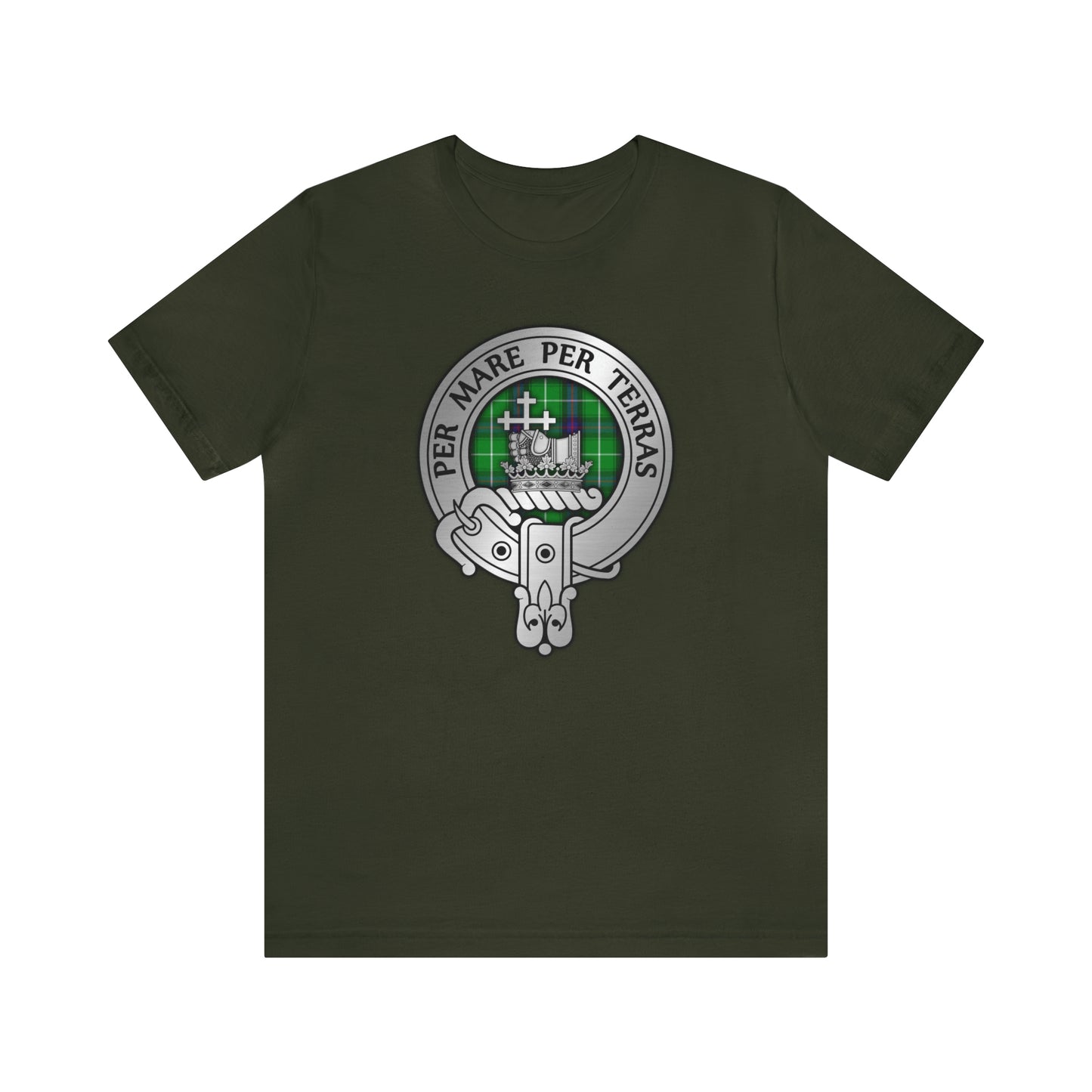 Clan MacDonald Crest & Tartan | Unisex T-Shirt