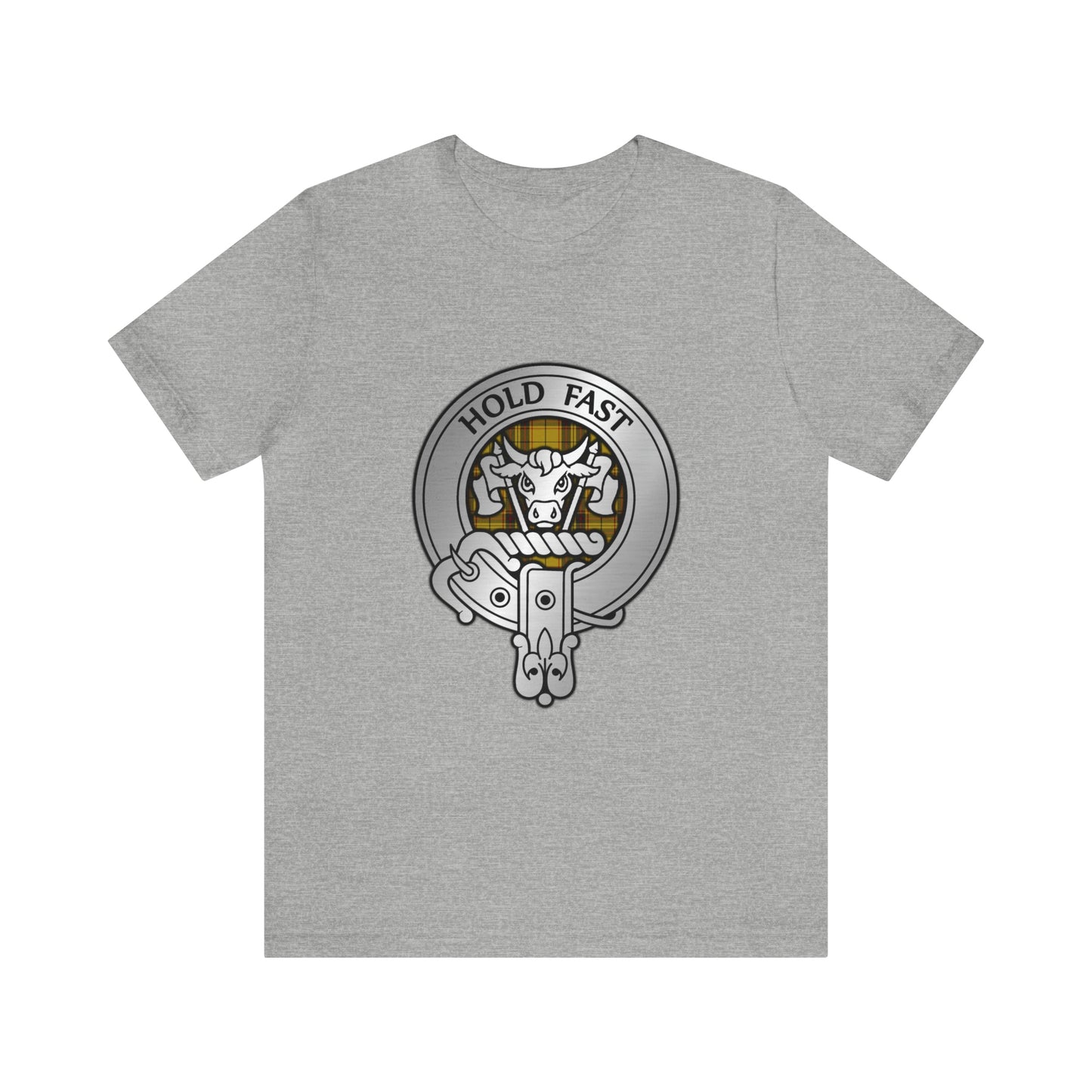 Clan MacLeod Crest & Tartan | Unisex T-Shirt