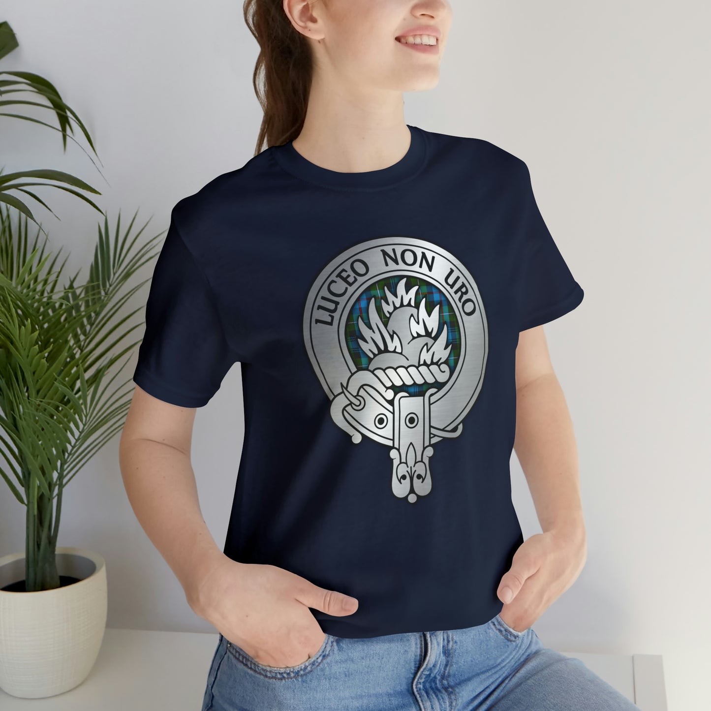 Clan MacKenzie Crest & Tartan | Unisex T-Shirt