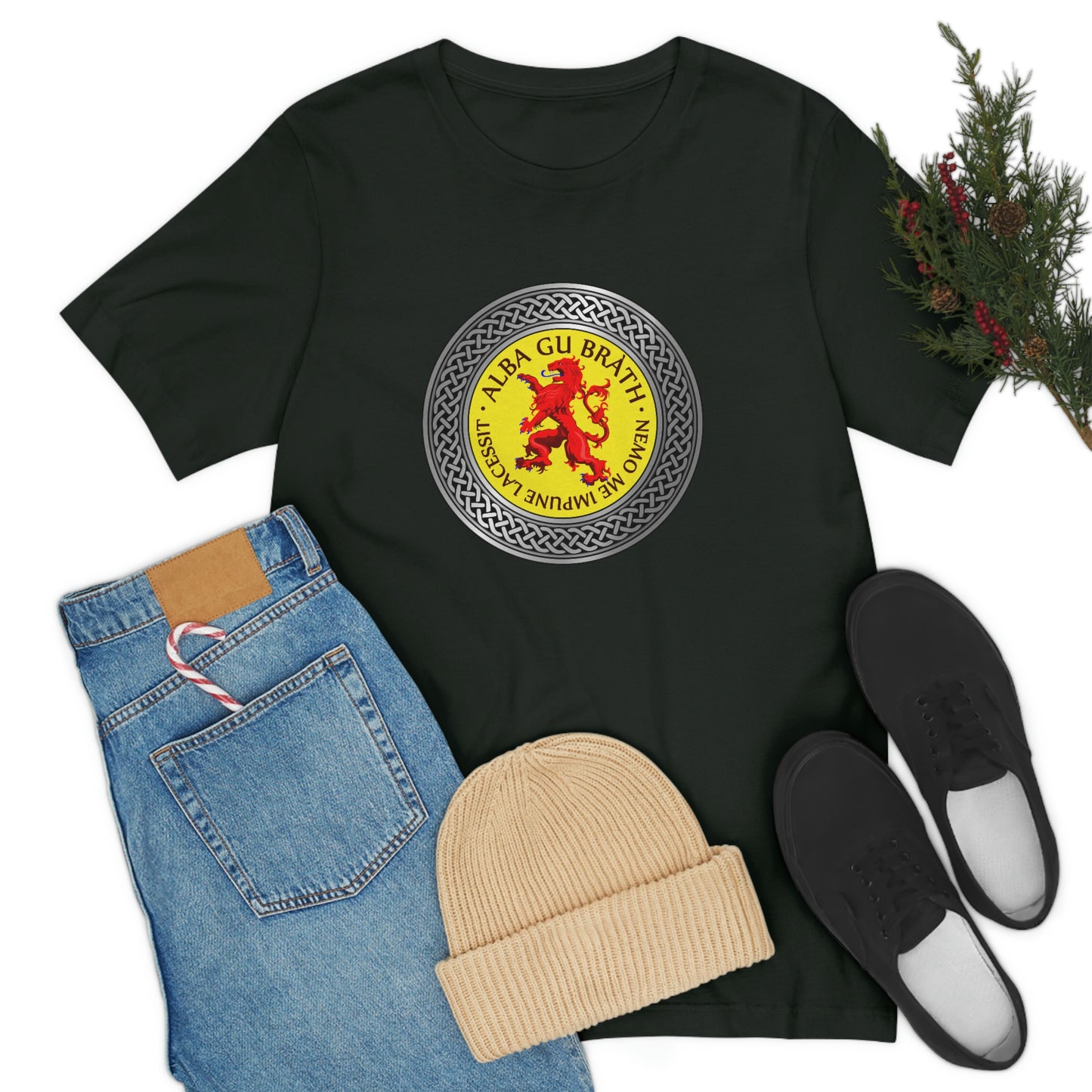 Alba Gu Brath Lion Rampant & Knot T-Shirt