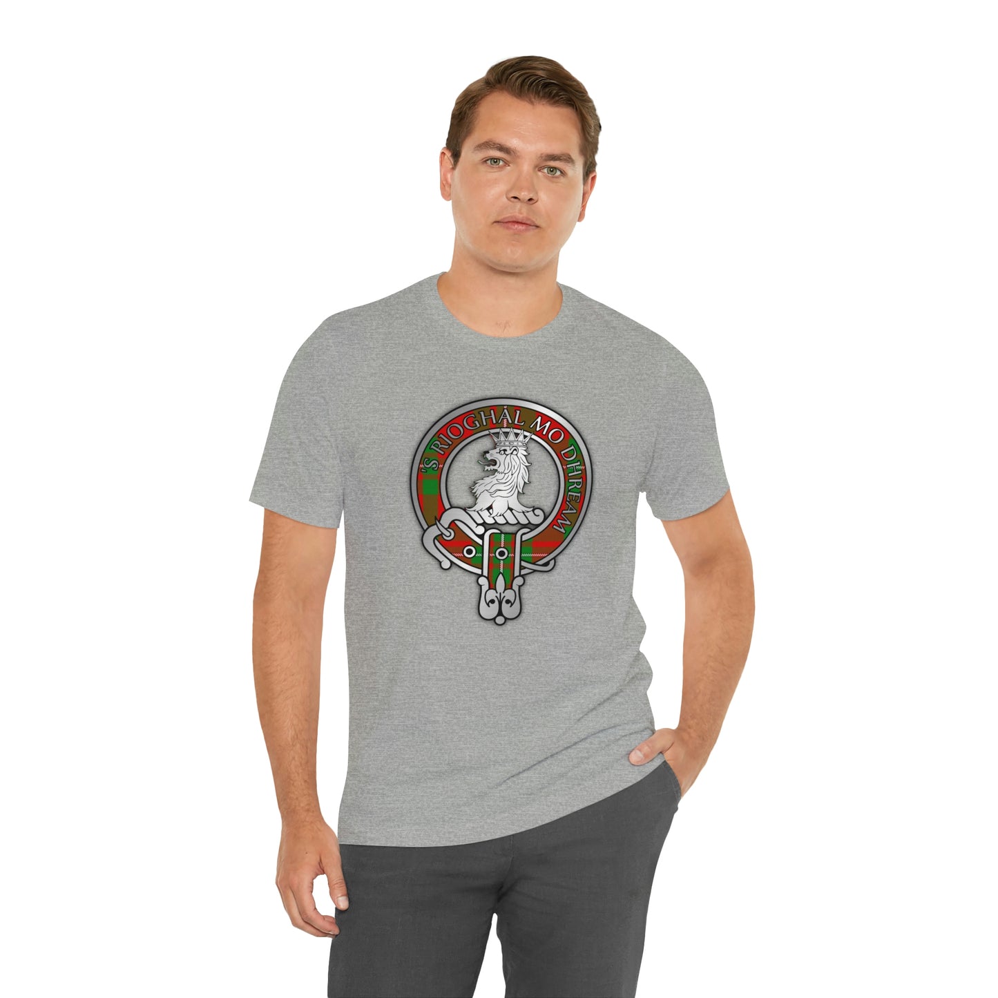 Clan MacGregor Crest & Tartan | Unisex T-Shirt