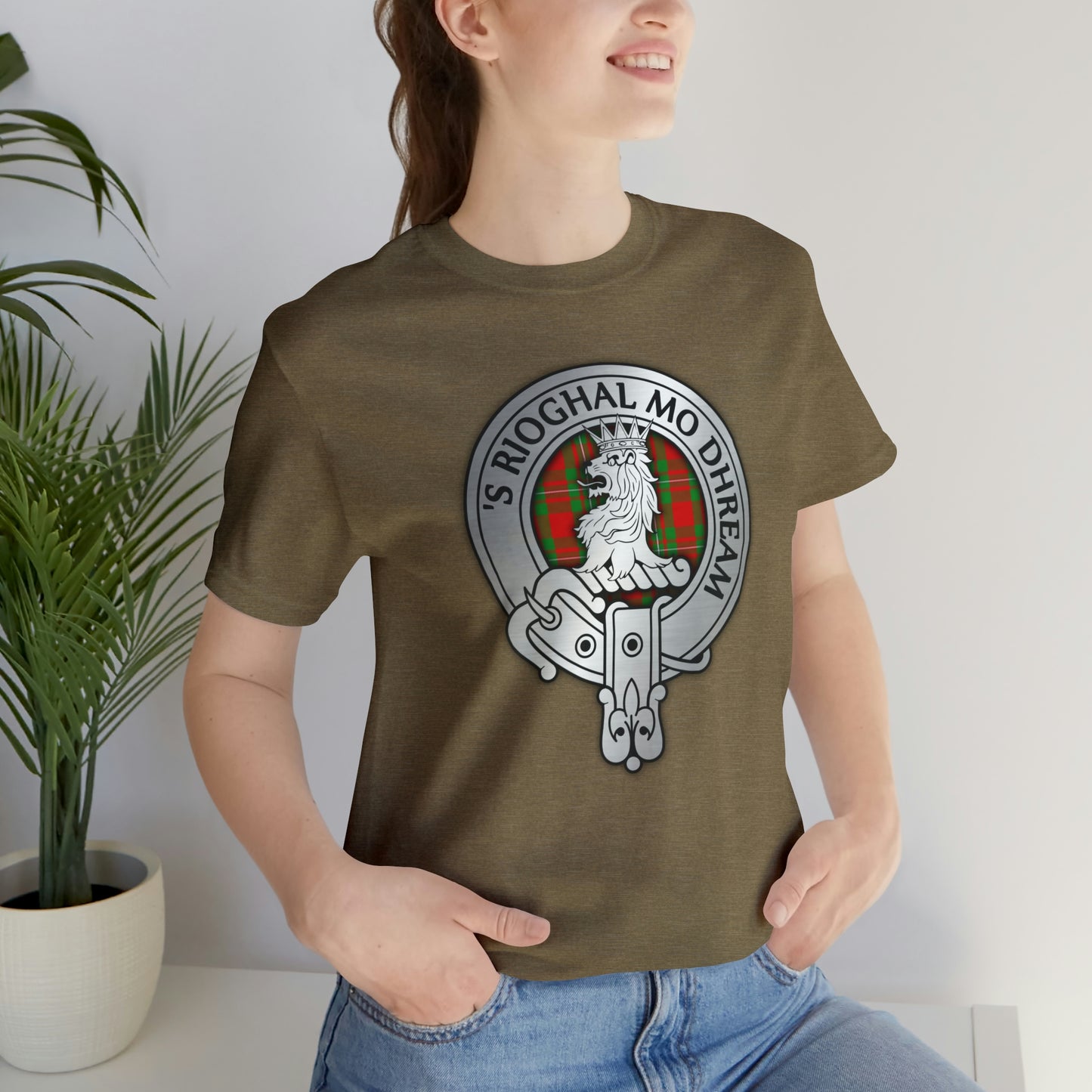 Clan MacGregor Crest & Tartan | Unisex T-Shirt