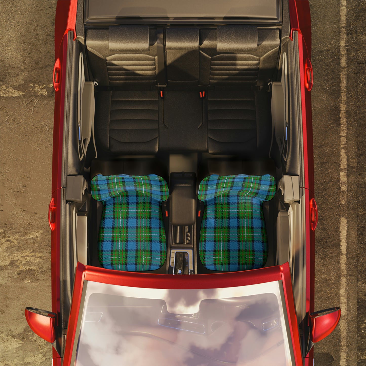 Clan Fergusson Tartan Car Seat Covers