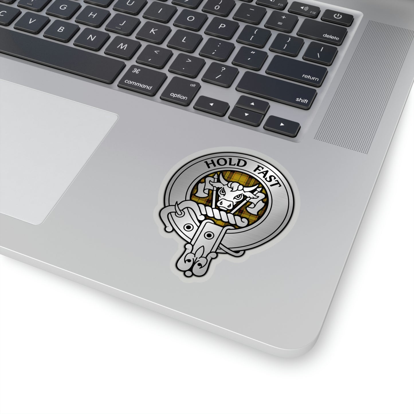 Clan MacLeod Crest & Tartan Kiss-Cut Stickers