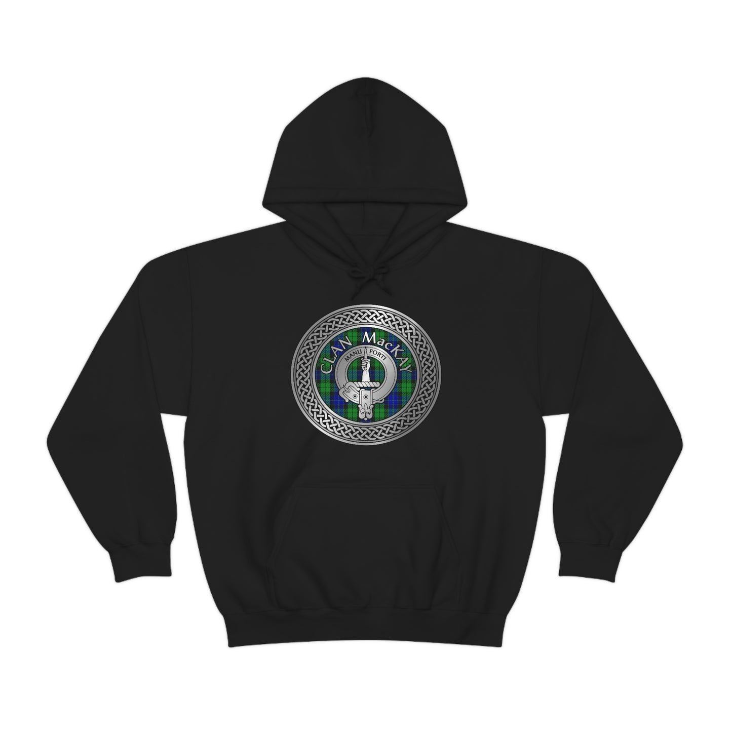 Clan MacKay Crest & Tartan Unisex Heavy Blend™ Hooded Sweatshirt