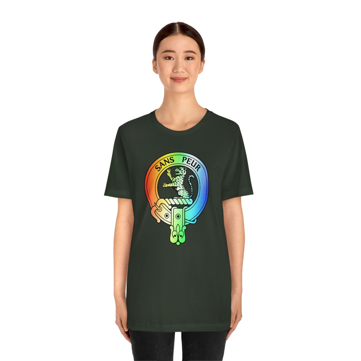 Clan Sutherland Rainbow Crest T-Shirt