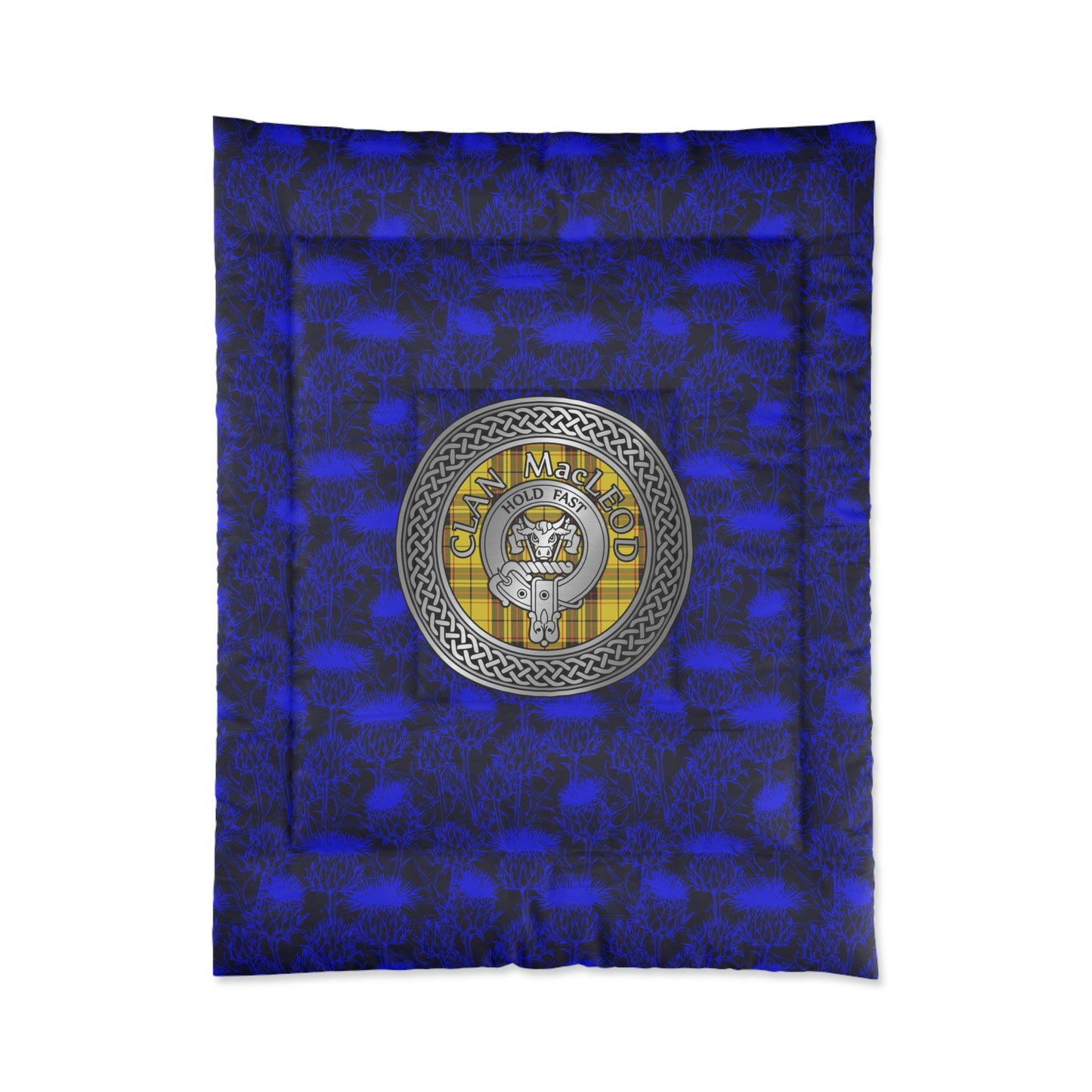 Clan MacLeod Crest & Tartan Comforter