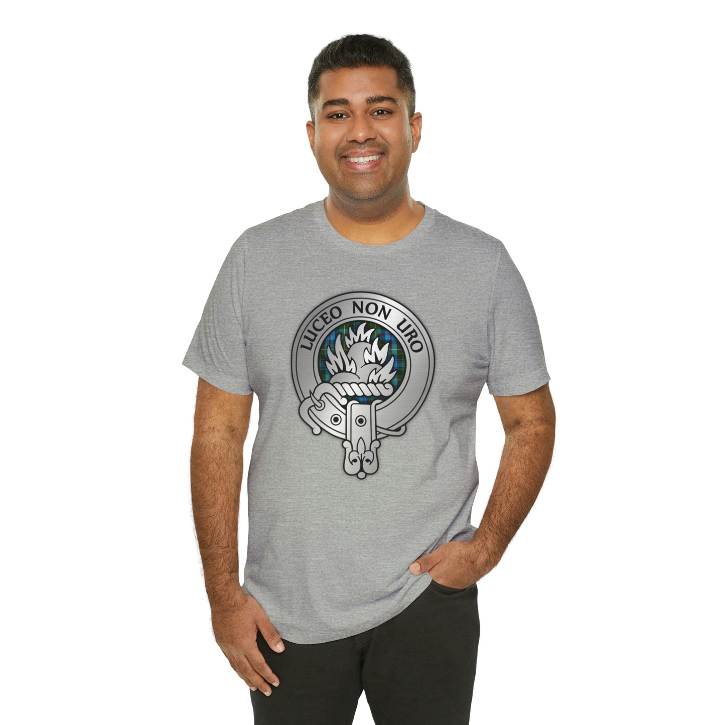 Clan MacKenzie Crest & Tartan | Unisex T-Shirt