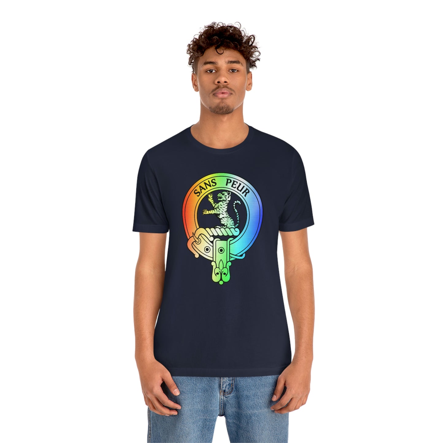 Clan Sutherland Rainbow Crest T-Shirt