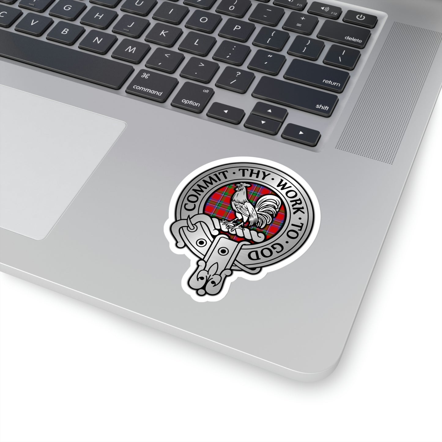 Clan Sinclair Crest & Tartan Kiss-Cut Stickers