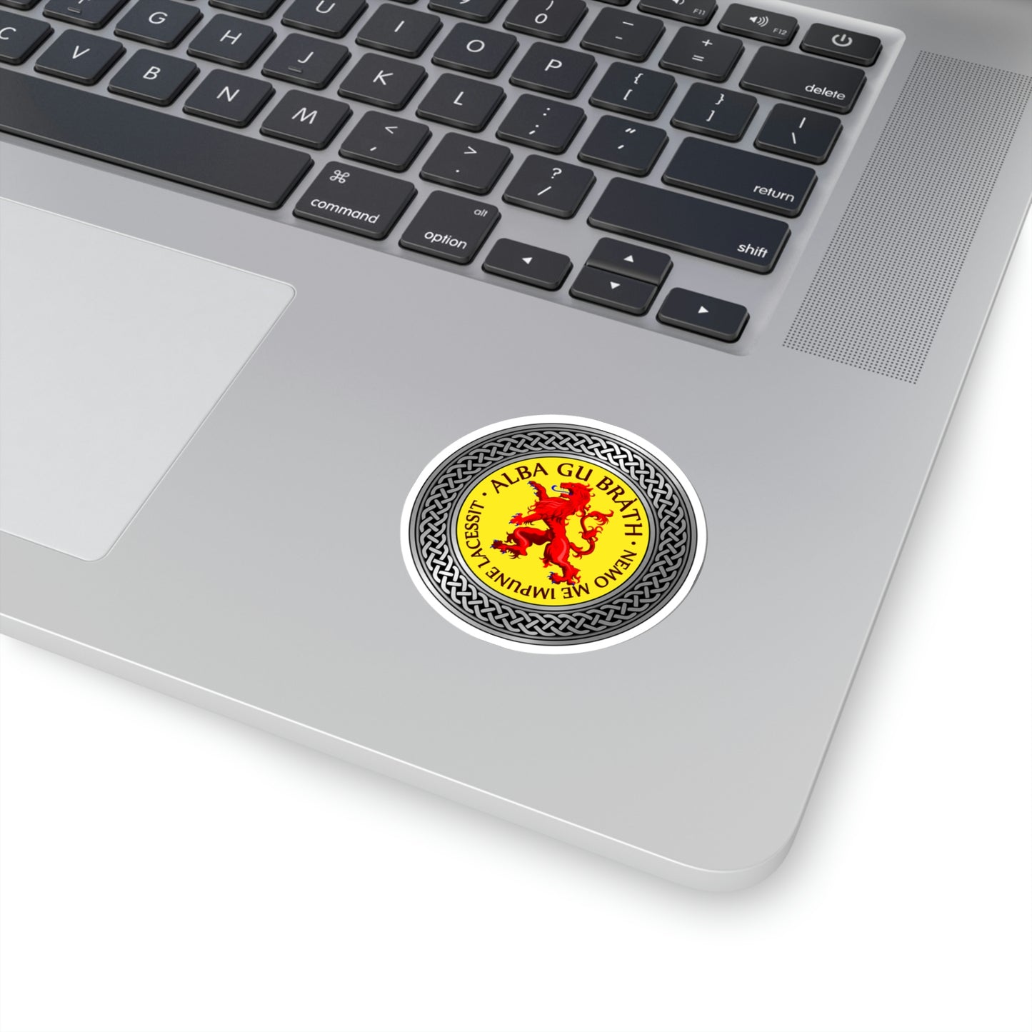 Alba Gu Brath Lion Rampant Knot Kiss-Cut Stickers