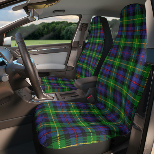 Clan Farquharson Tartan Car Seat Covers
