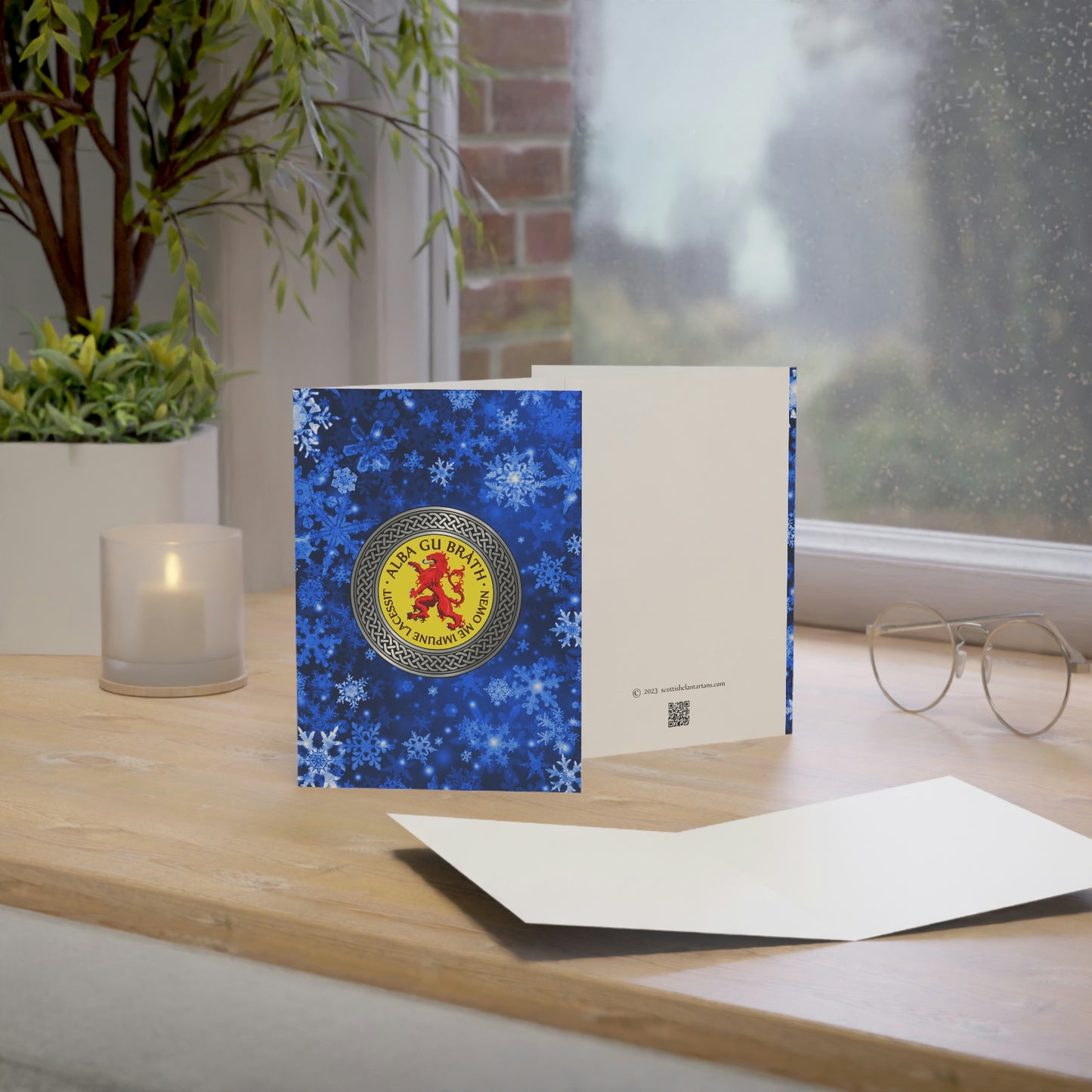 Alba Gu Brath Lion Rampant Greeting Cards (1, 10, 30, and 50pcs)