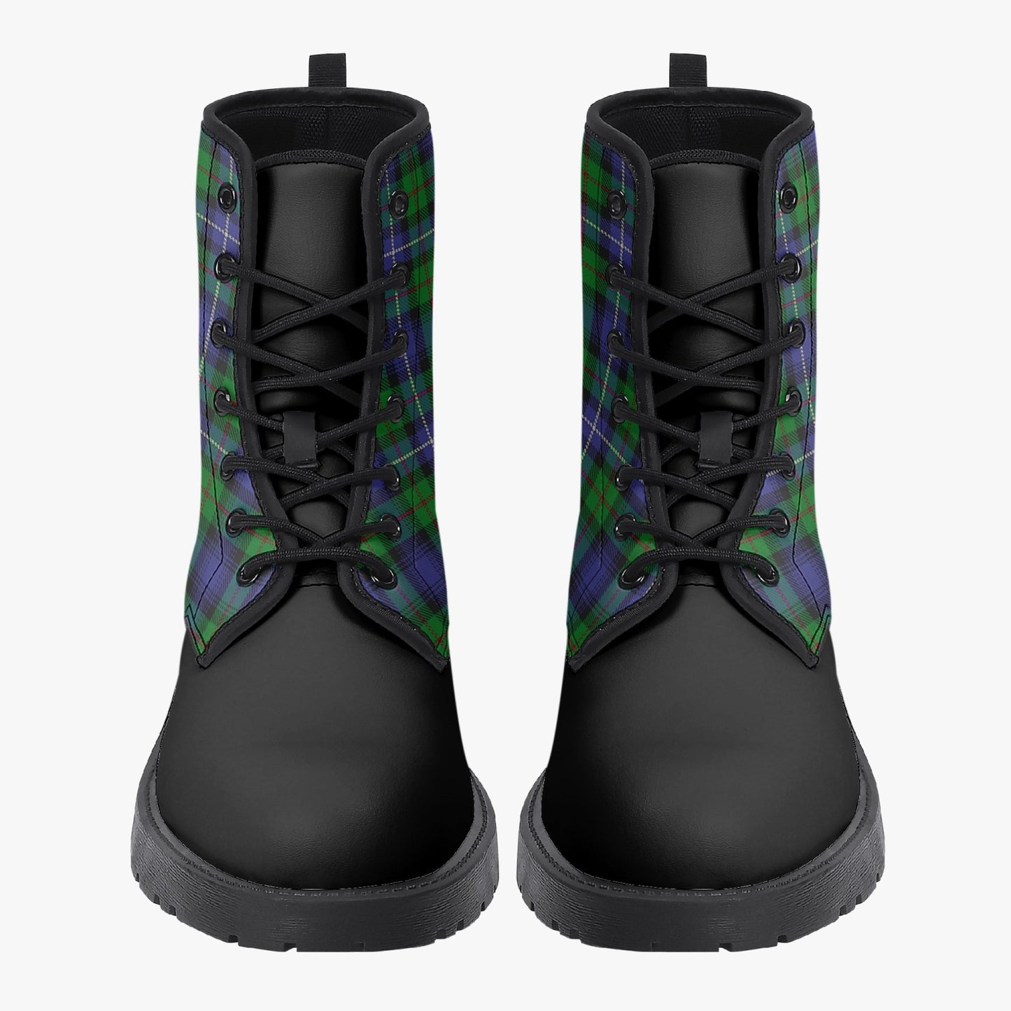 Clan Donnachaidh (Robertson) Crest & Hunting Tartan Boots