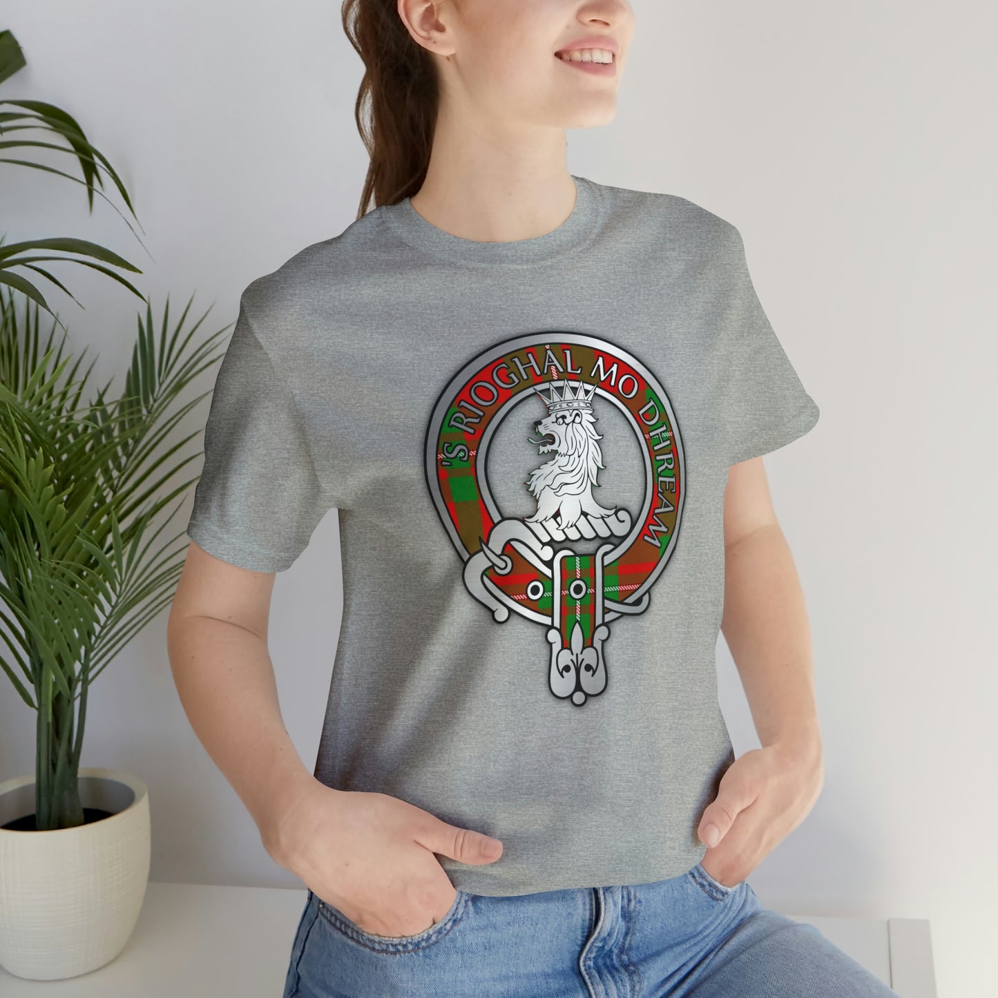 Clan MacGregor Crest & Tartan | Unisex T-Shirt