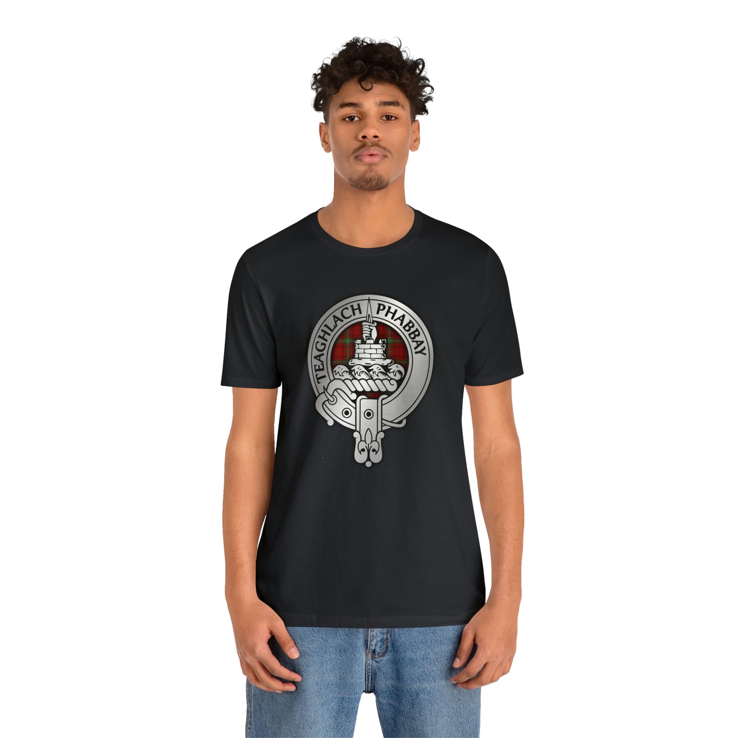 Clan Morrison Crest & Tartan | Unisex T-Shirt